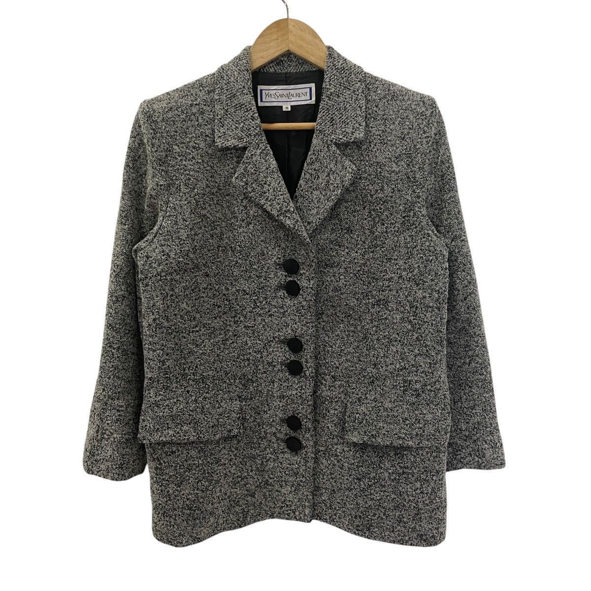 Yves Saint Laurent Yves Saint Laurent Coat Jacket Size L / US 10 / IT 46 - 1 Thumbnail