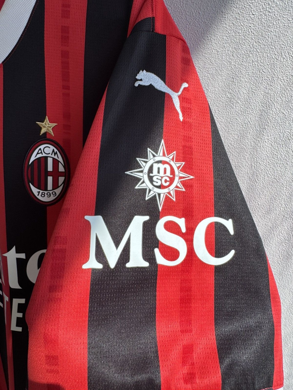Puma Milan 2024 2025 Home Football Shirt Soccer Jersey Men Puma Size US XL / EU 56 / 4 - 9 Thumbnail
