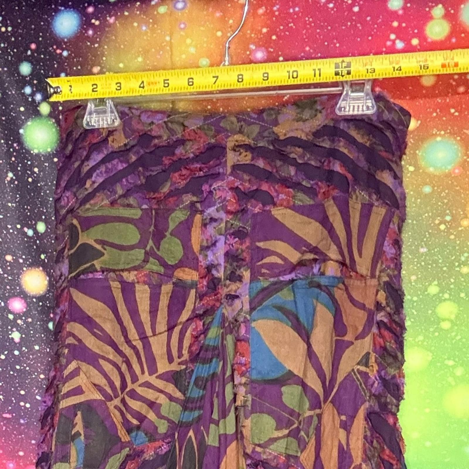 The Mountain Multicolor Cosmic Pattern skirt Size 40" / US 18 - 3 Thumbnail