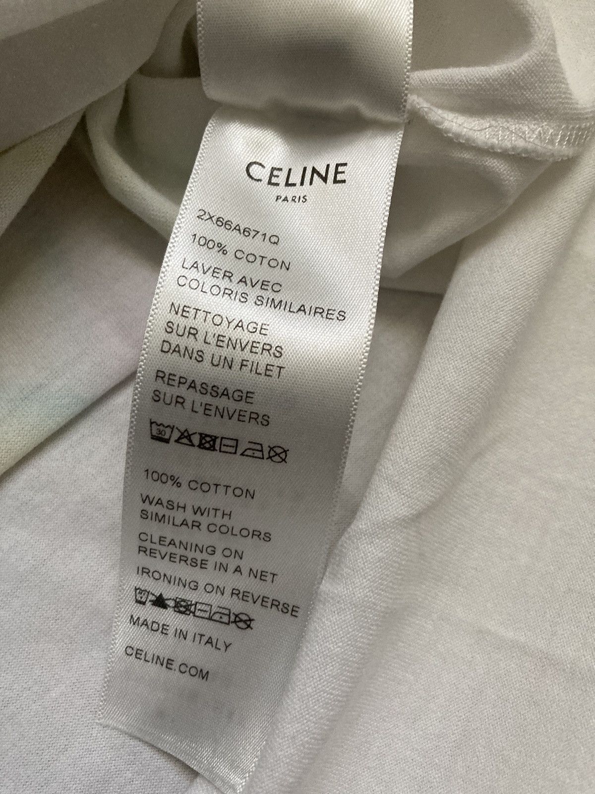 Celine × Hedi Slimane SS22 Celine Heavenly Days Donut Marcelo Lavin Art 2022 Paint Size US M / EU 48-50 / 2 - 7 Thumbnail