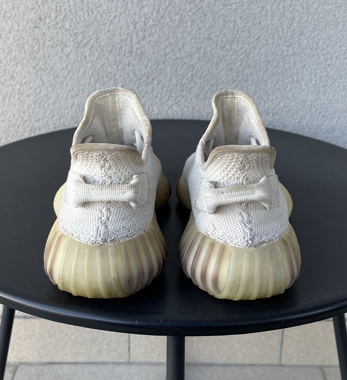 Adidas 2017 Adidas Yeezy Boost 350 v2 Cream/Triple White Shoes Size US 5.5 / IT 35.5 - 4 Thumbnail