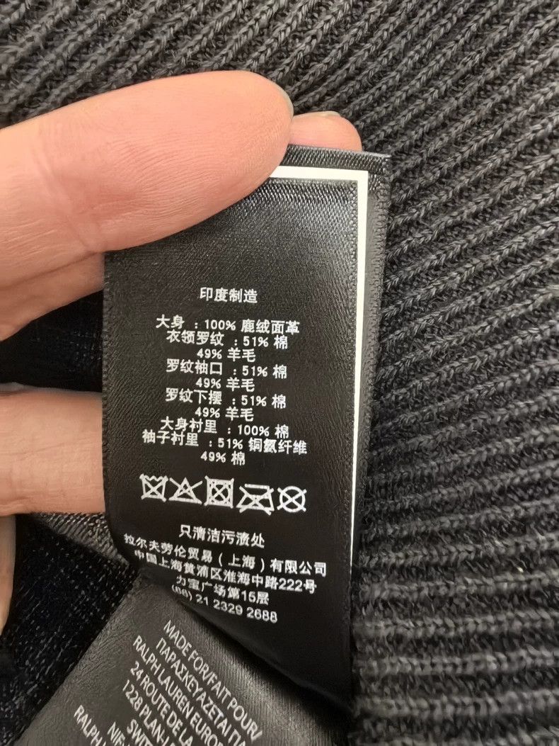 RRL Ralph Lauren RRL Ralph Lauren 2025 Autumn New Men's Deer Skin Suede A1 Size US S / EU 44-46 / 1 - 8 Thumbnail