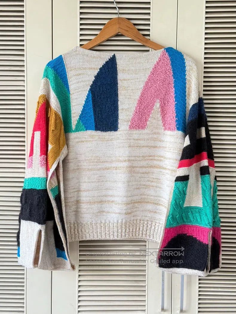 Chanel Chanel Egyptian series colour-blocked sweater Size XS / US 0-2 / IT 36-38 - 2 Thumbnail