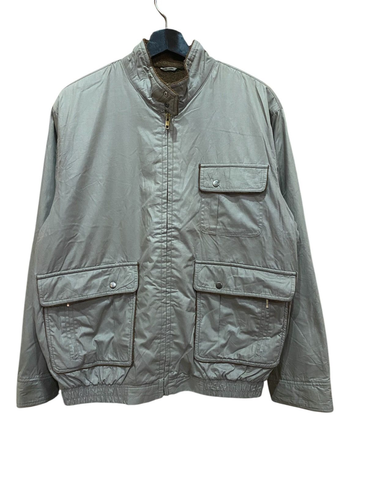 Vintage VINTAGE 80S PROGRESS HARRINGTON JACKET Size US L / EU 52-54 / 3 - 1 Thumbnail
