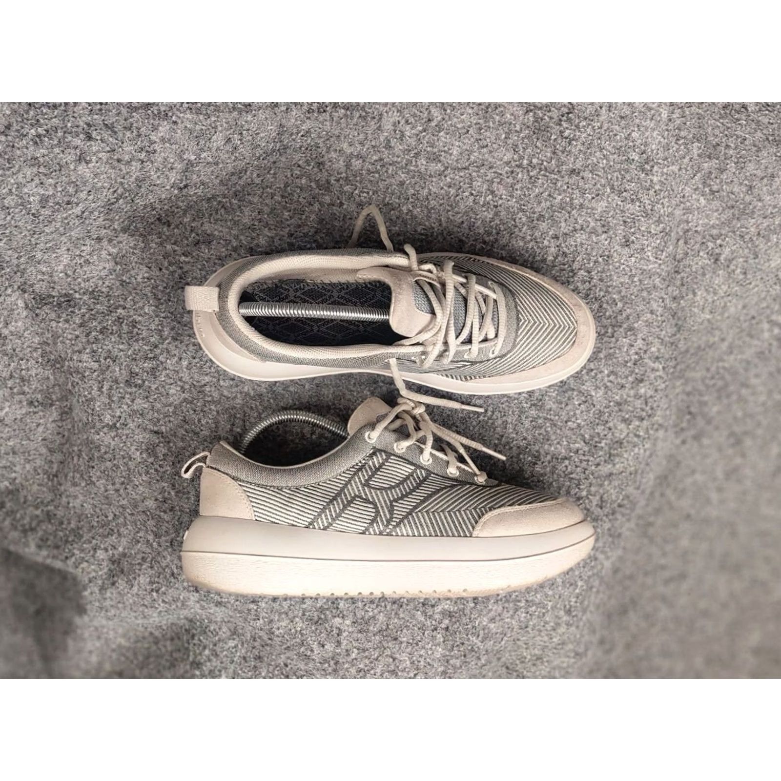 Vintage Kybun Kyboot Swiss Design Bauma 20 walk on air Oversized Gray Sneakers Size US 8 / EU 41 - 4 Thumbnail