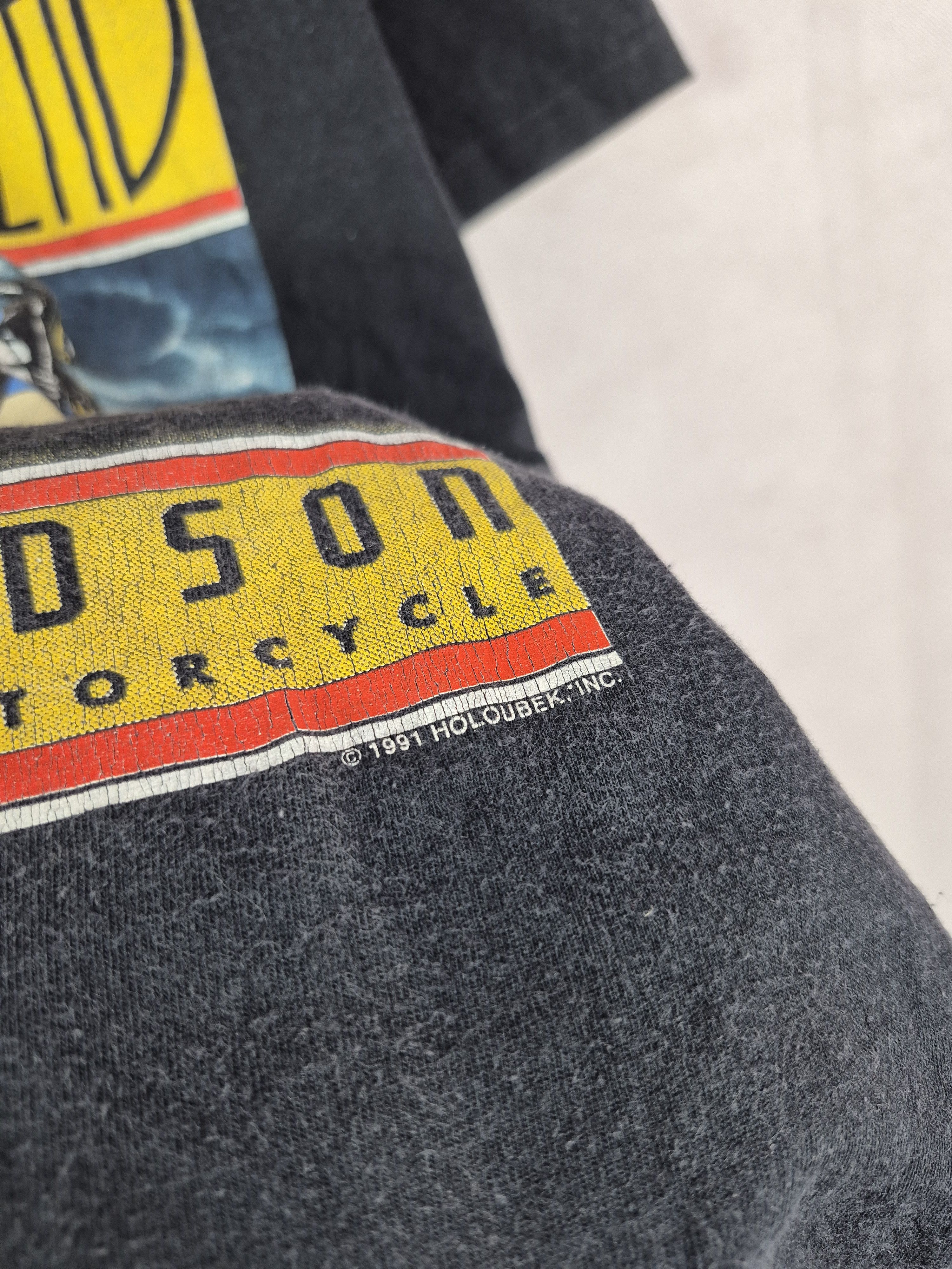 🔥 Vintage 90s Harley Davidson Knucklehead Tee