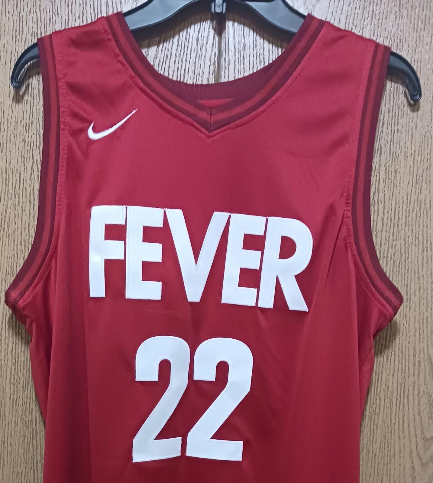 Nike Caitlin Clark (Nike)-(Fever)-(Jersey)-(Red)-(Size-48)-$65 Size US M / EU 48-50 / 2 - 3 Thumbnail