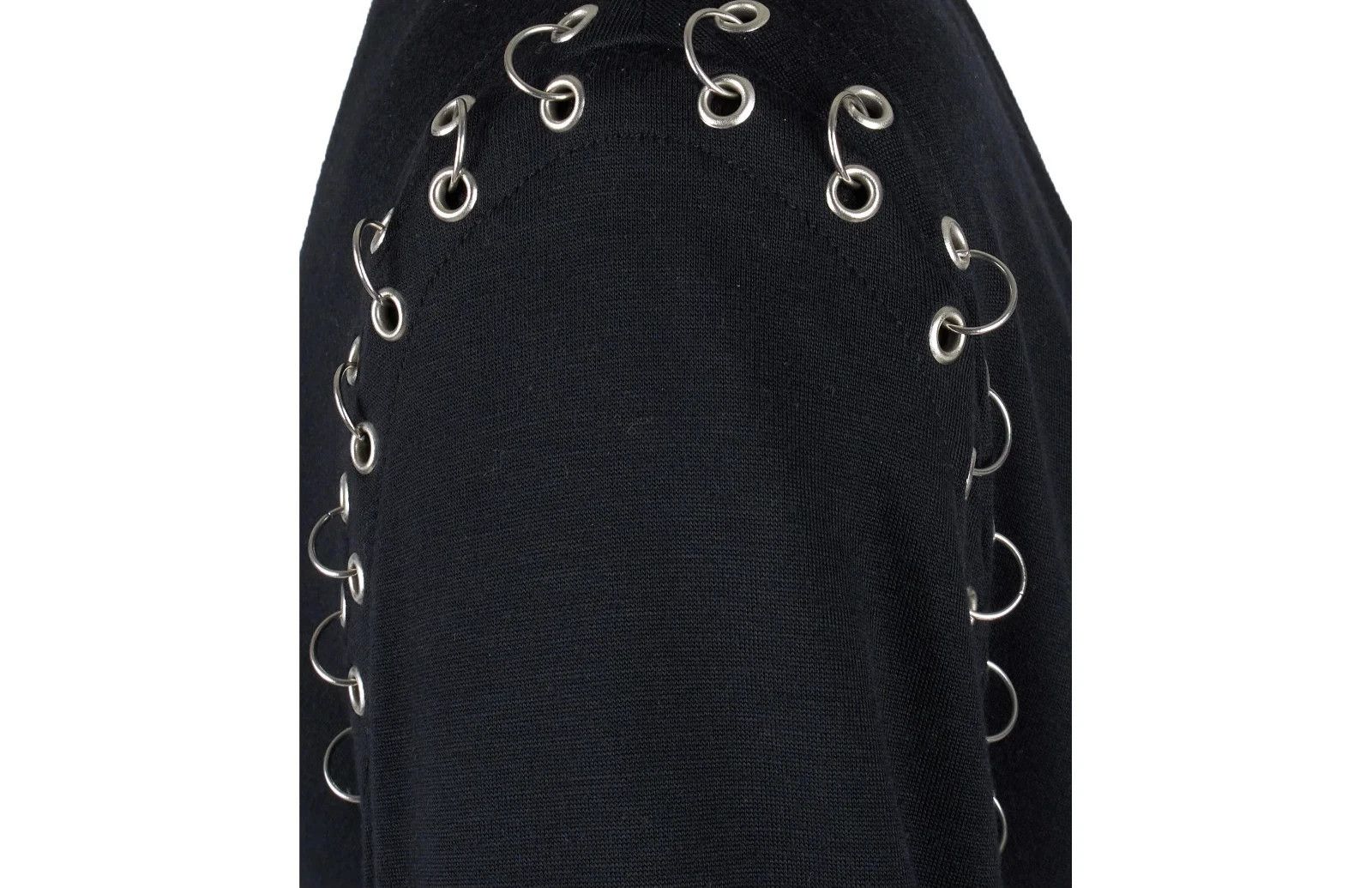 Alexander McQueen Alexander McQueen Rare Vintage Black Asymmetrical Dress Size S / US 4 / IT 40 - 6 Thumbnail