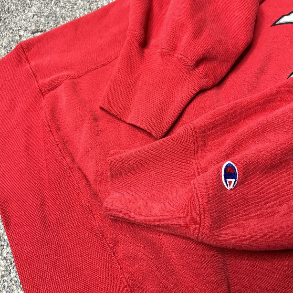 Champion × Vintage 80s champion reverse weave Nebraska red sweatshirt Size US XL / EU 56 / 4 - 5 Thumbnail