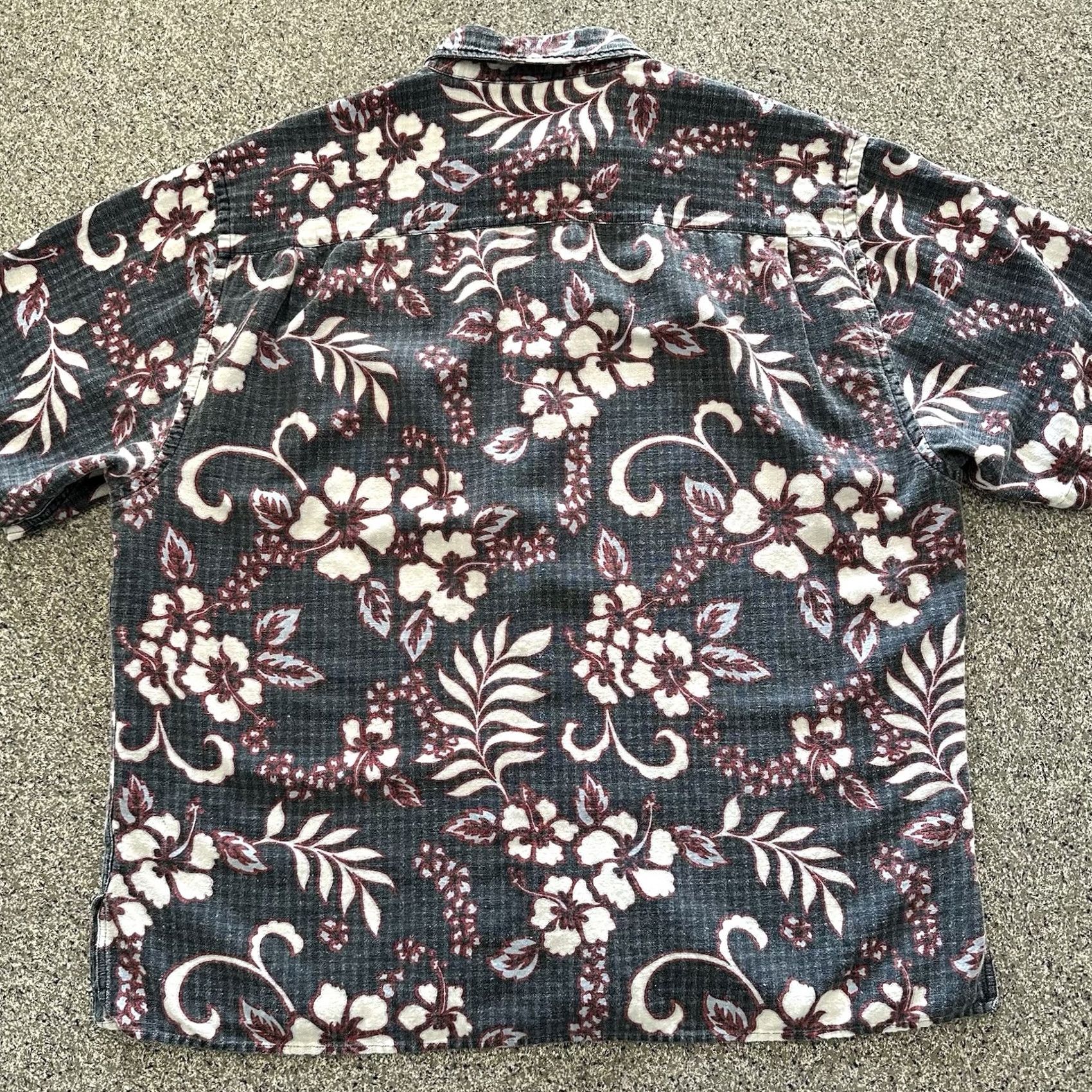Nautica Nautica Jeans Co Hawaiian Button-Up Shirt Mens XL Vintage 90s Linen Blend Blue Floral Casual Button-Up XS-XL Size US XL / EU 56 / 4 - 5 Thumbnail