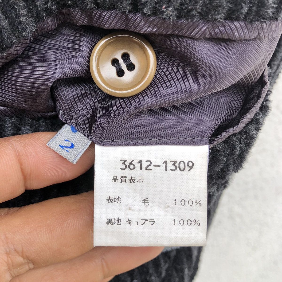 Kenzo KENZO Homme Men’s Corduroy Wool Trench Coat Made In Japan 🇯🇵 Size US M / EU 48-50 / 2 - 23 Thumbnail