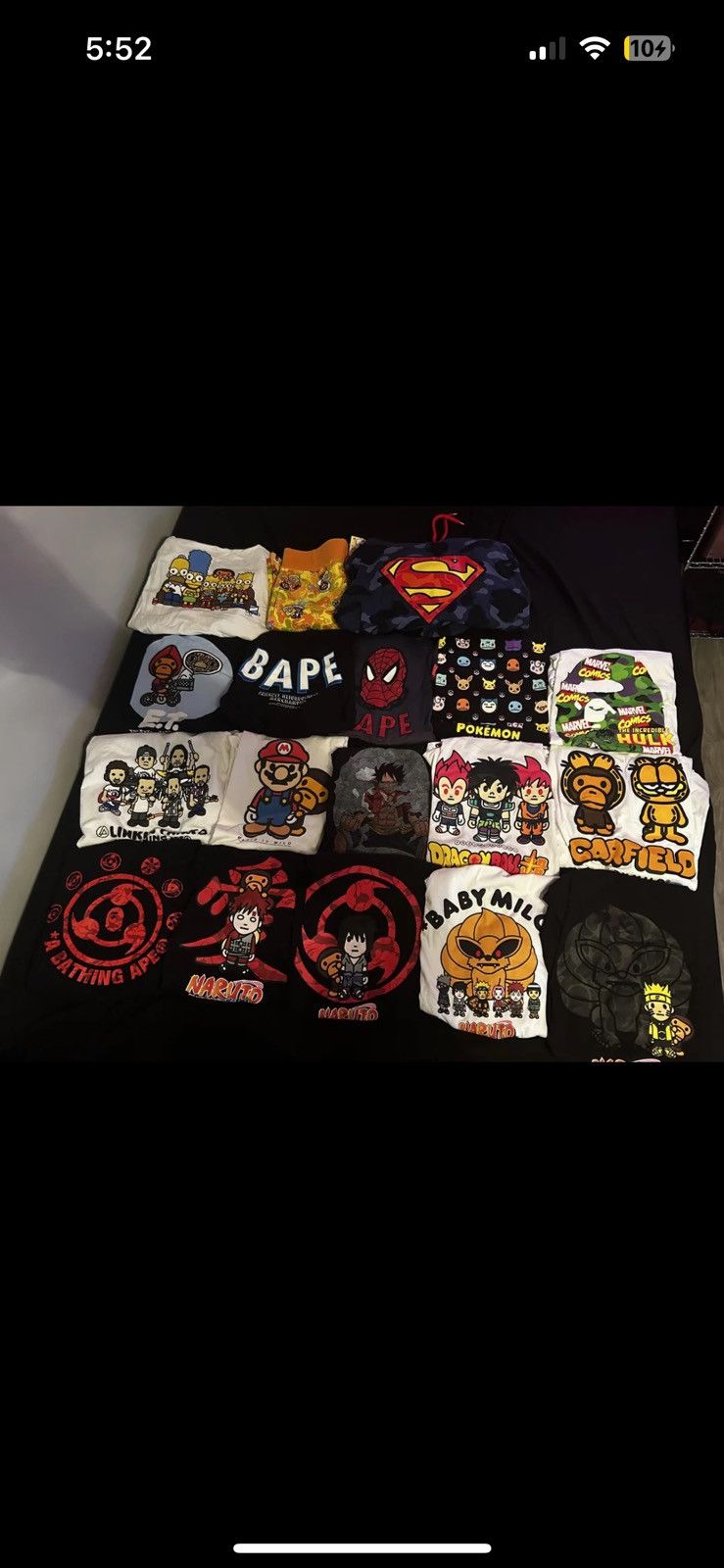 Bape × Marvel Comics Shirt Size US M / EU 48-50 / 2 - 7 Thumbnail