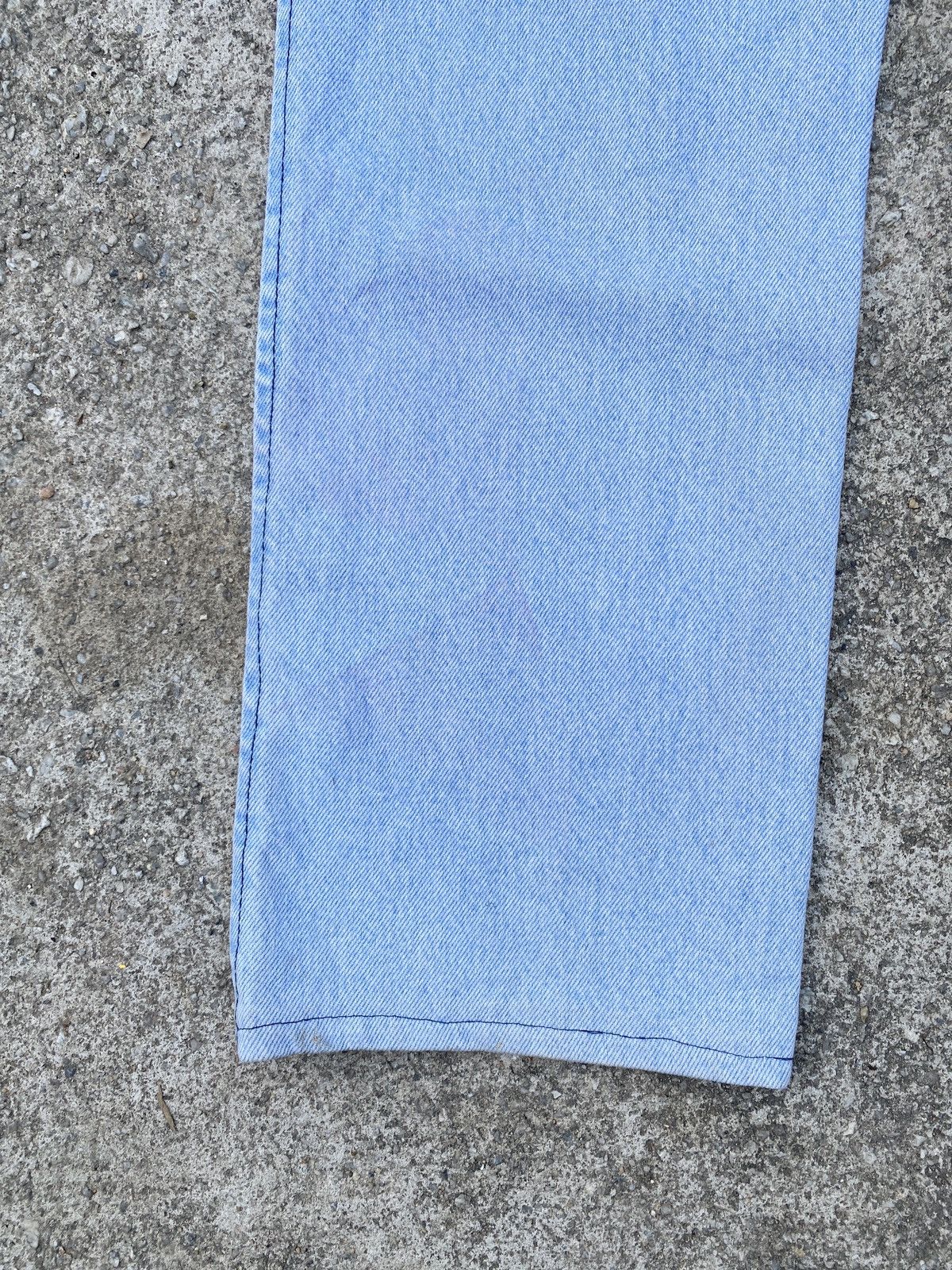Nike × Vintage 1990s - Nike Light Wash Jeans Wear Size US 31 - 12 Thumbnail