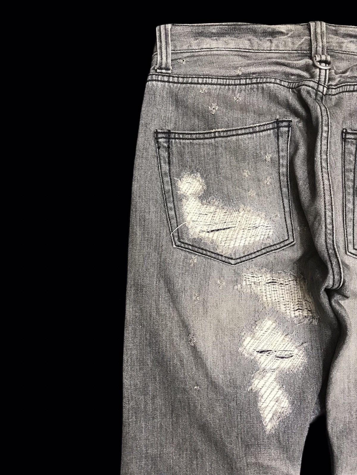 Japanese Brand 💥FLARE💥COALBLACK Japan Selvedge Archival Denim F74 Size US 31 - 13 Thumbnail