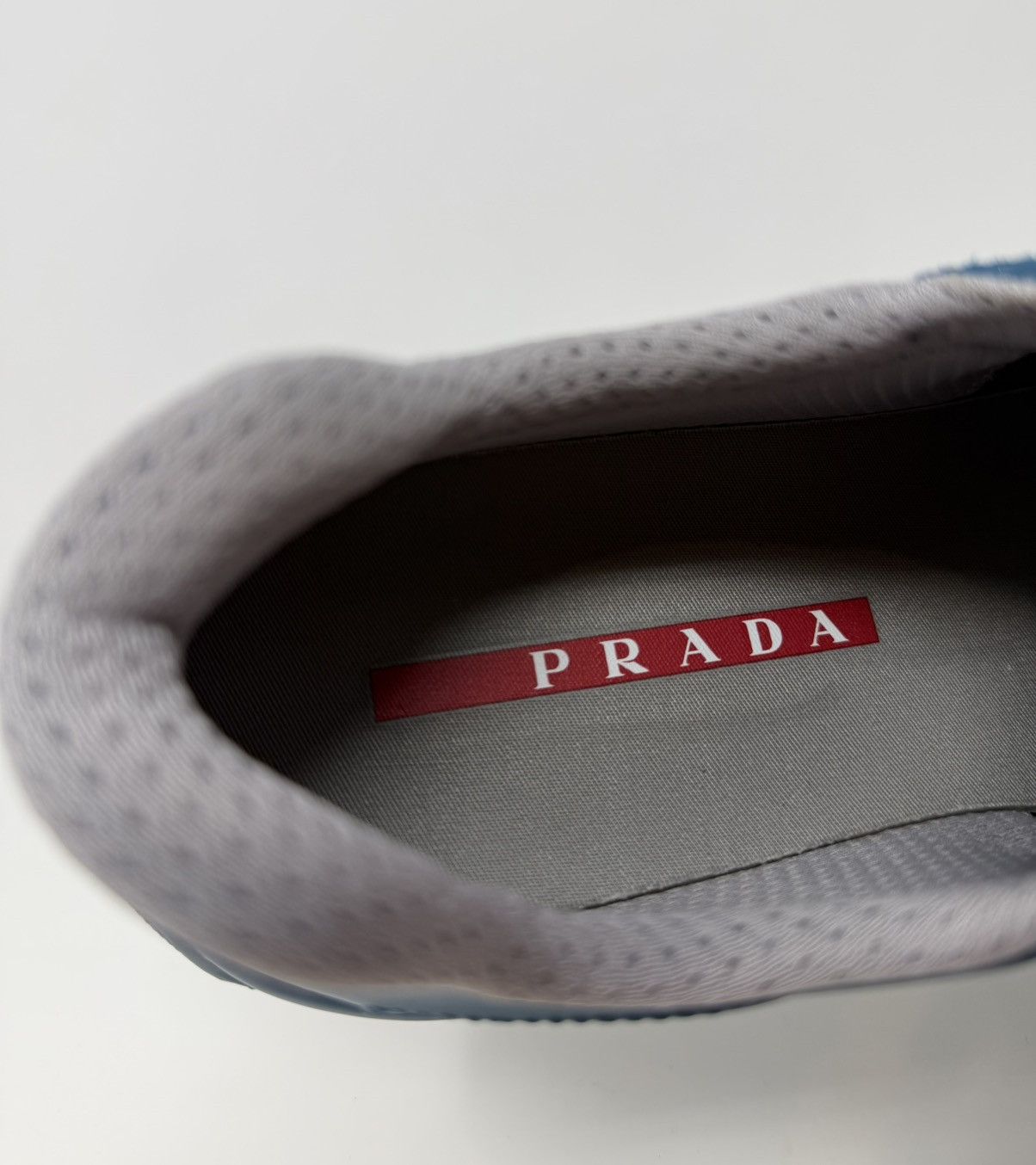 Prada Prada Americas Cup Rubber Sneaker Lagoon Blue Size US 8 / EU 41 - 9 Thumbnail