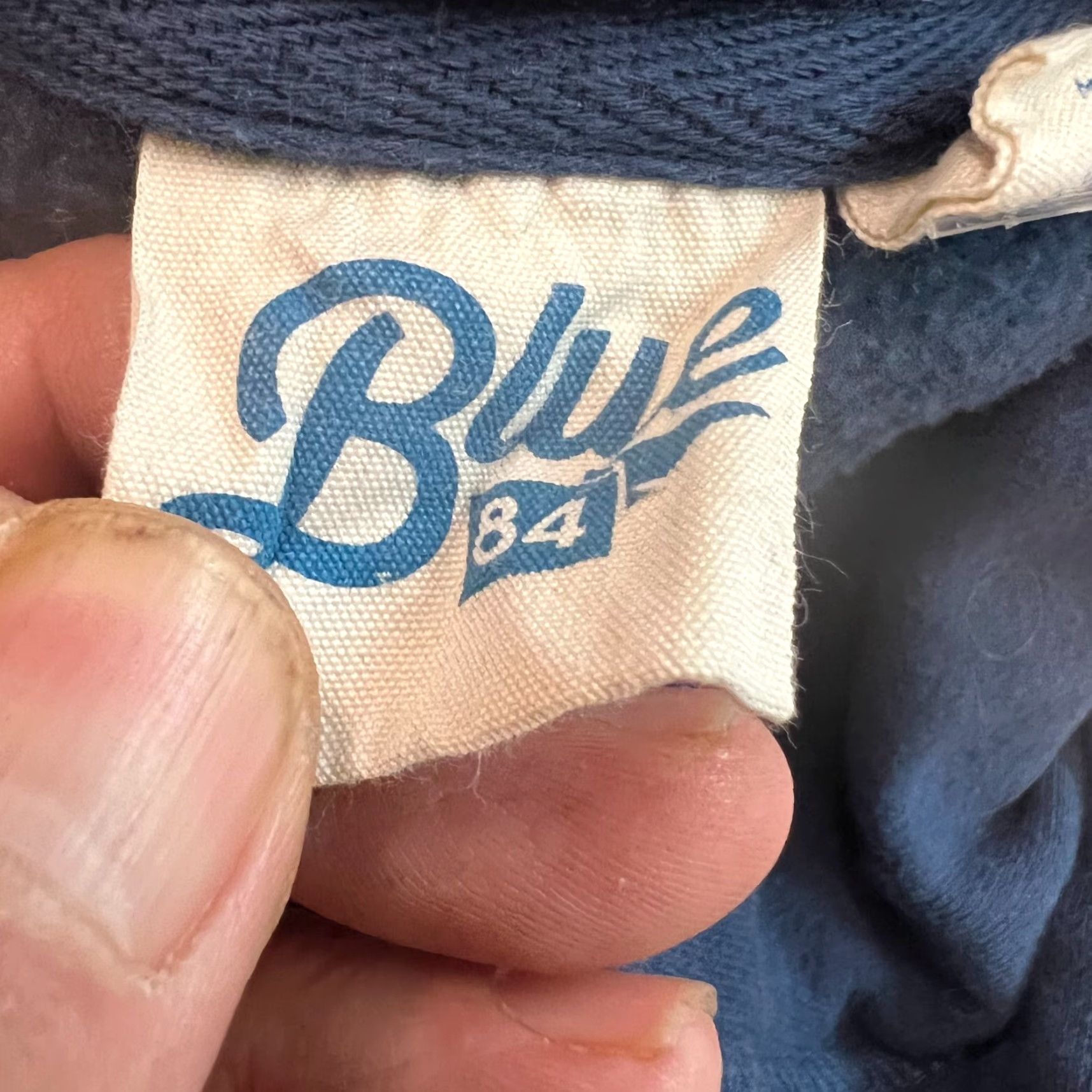 Vintage VINTAGE BLUE 84 Mens Graphic Blue Hoodie Sz S Wisconsin Chippewa Falls Leinenkugel's Size US S / EU 44-46 / 1 - 6 Thumbnail