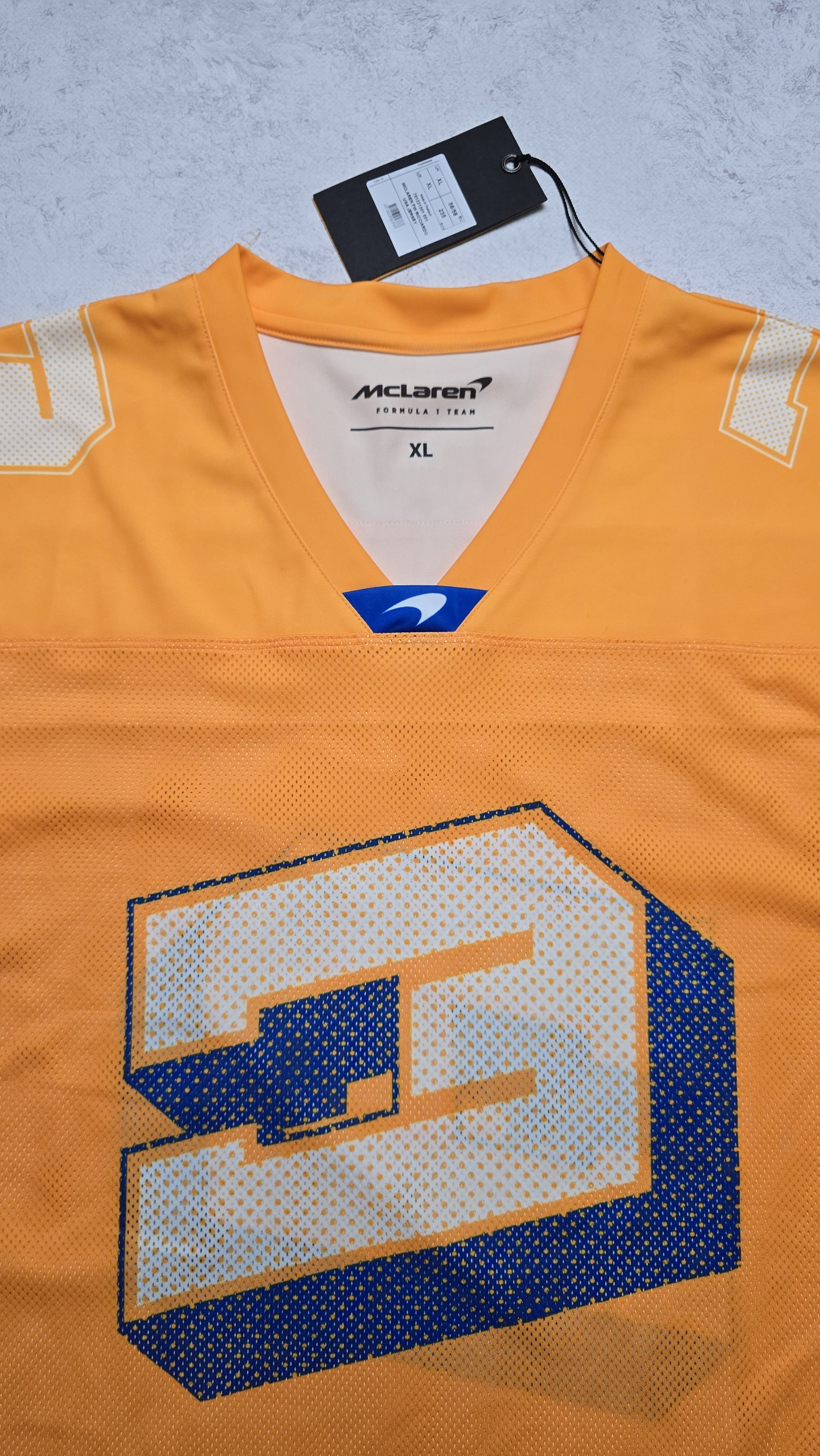 Other McLaren F1 Daniel Ricciardo #3 Papaya Racing Jersey Size US XL / EU 56 / 4 - 9 Thumbnail