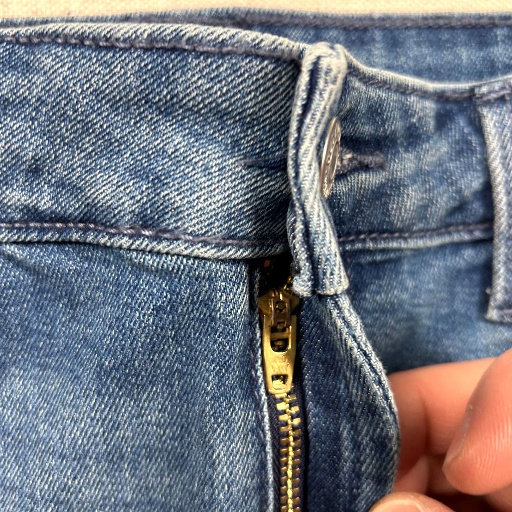 Old Navy Old Navy Jeans Womens 8 High Rise Flare Bell Bottom Denim Blue Size 30" / US 8 / IT 44 - 3 Thumbnail