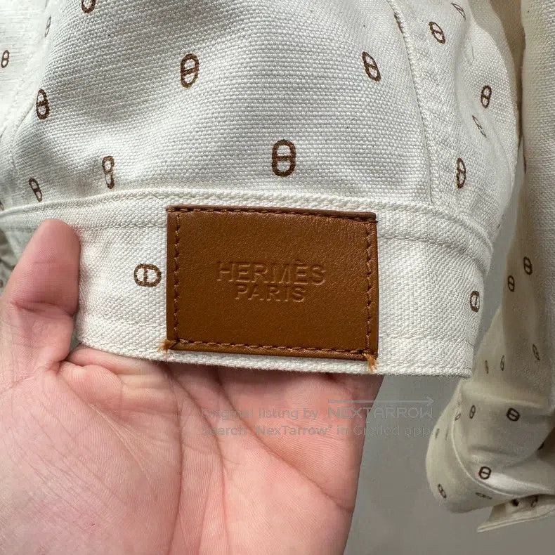 Hermes Hermes All-over Pig Nose Logo Lapel Jacket Size XS / US 0-2 / IT 36-38 - 6 Thumbnail