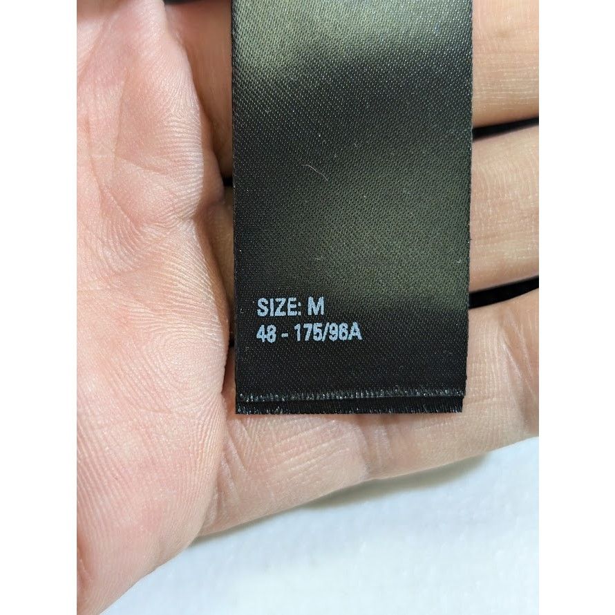 Balenciaga o1rshd1 Ribbed Jersey Stretch E. Long Sleeves Shirt in Black Size US M / EU 48-50 / 2 - 15 Thumbnail