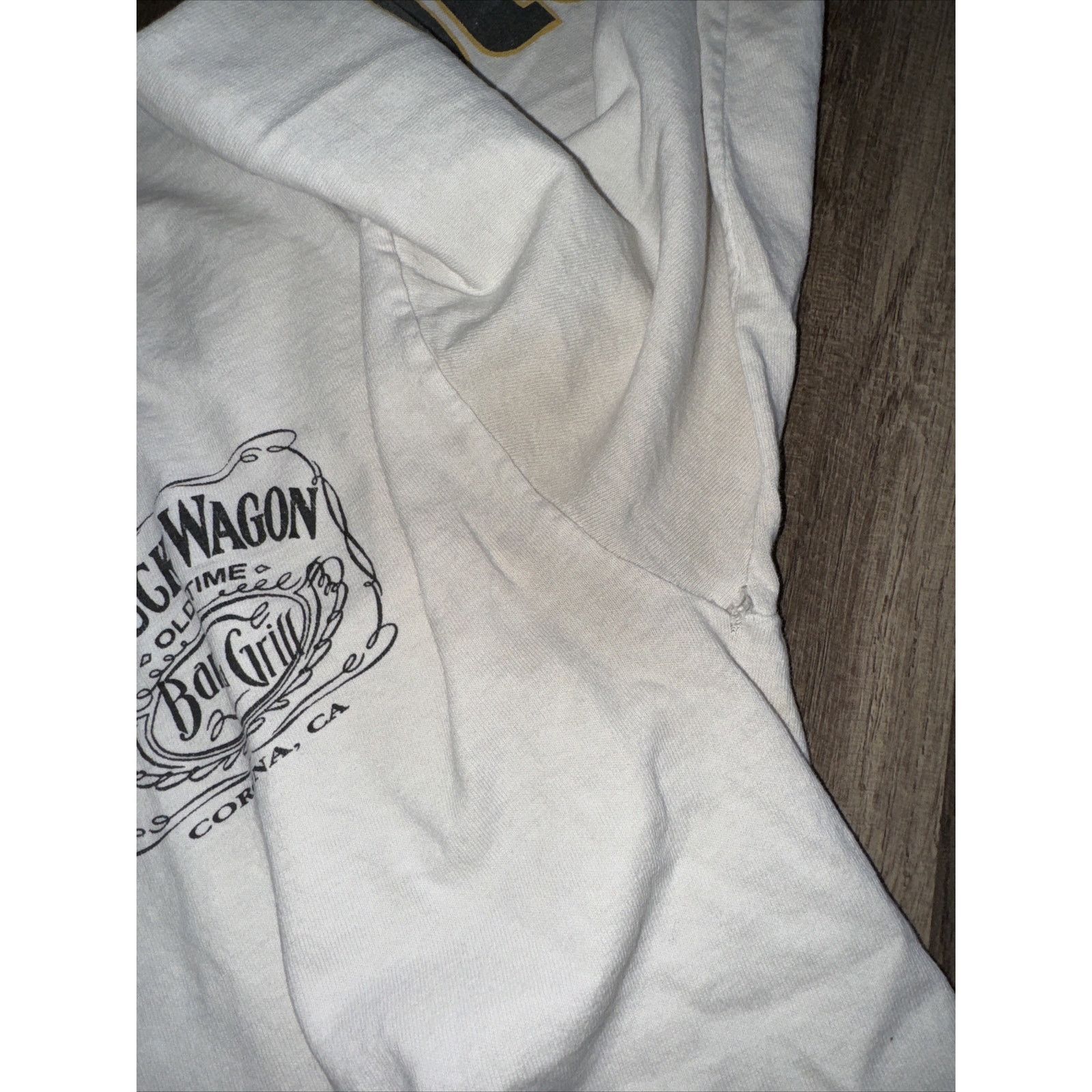 Band Tees × NFL Steelers Packers Long Sleeve T-Shirt White Large Vintage Size US XL / EU 56 / 4 - 6 Thumbnail