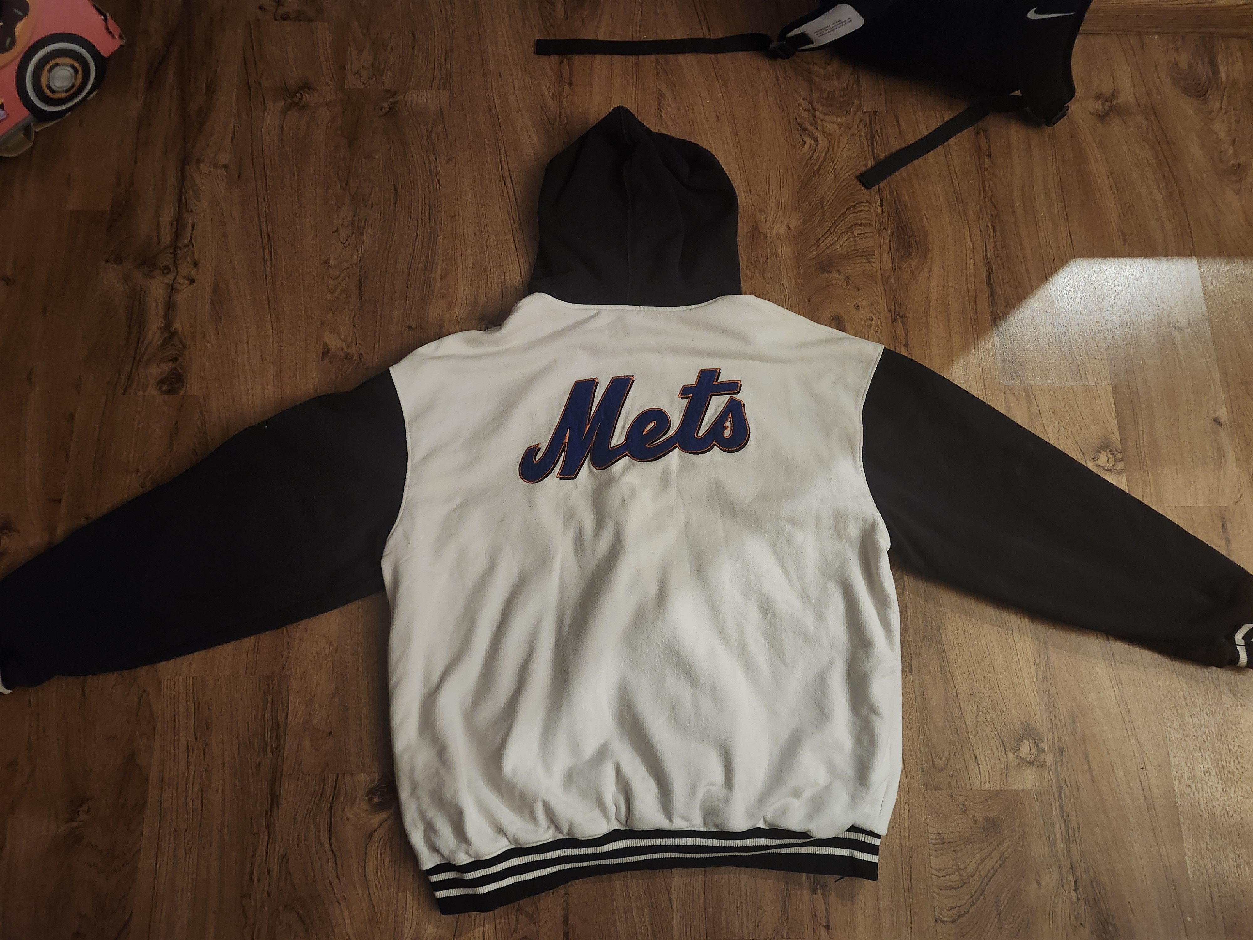 MLB Mets mld varsity zipup Size US XL / EU 56 / 4 - 7 Thumbnail