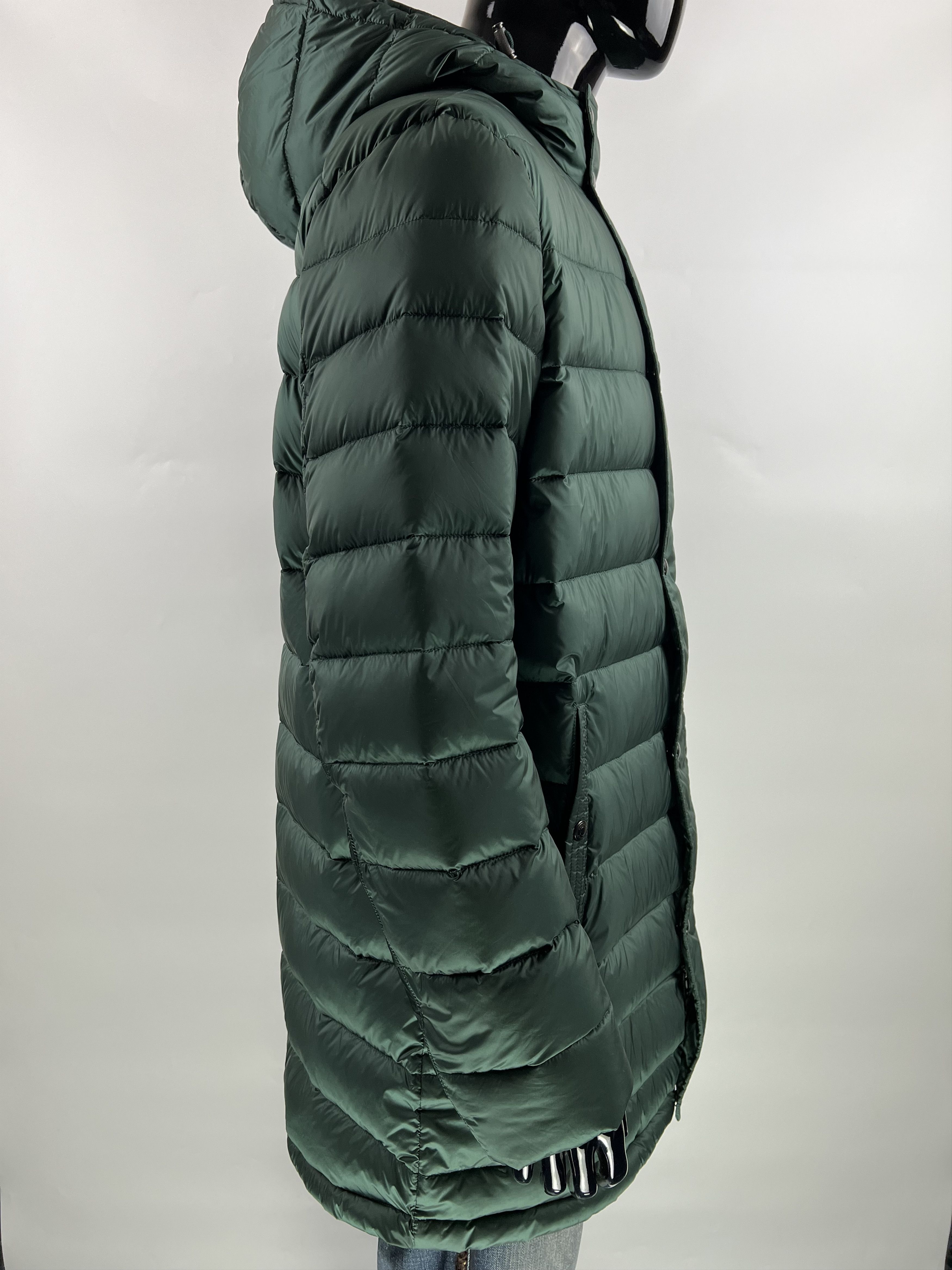Belstaff Belstaff Green Hooded Down Jacket Puffer Size 52 Size US L / EU 52-54 / 3 - 3 Thumbnail