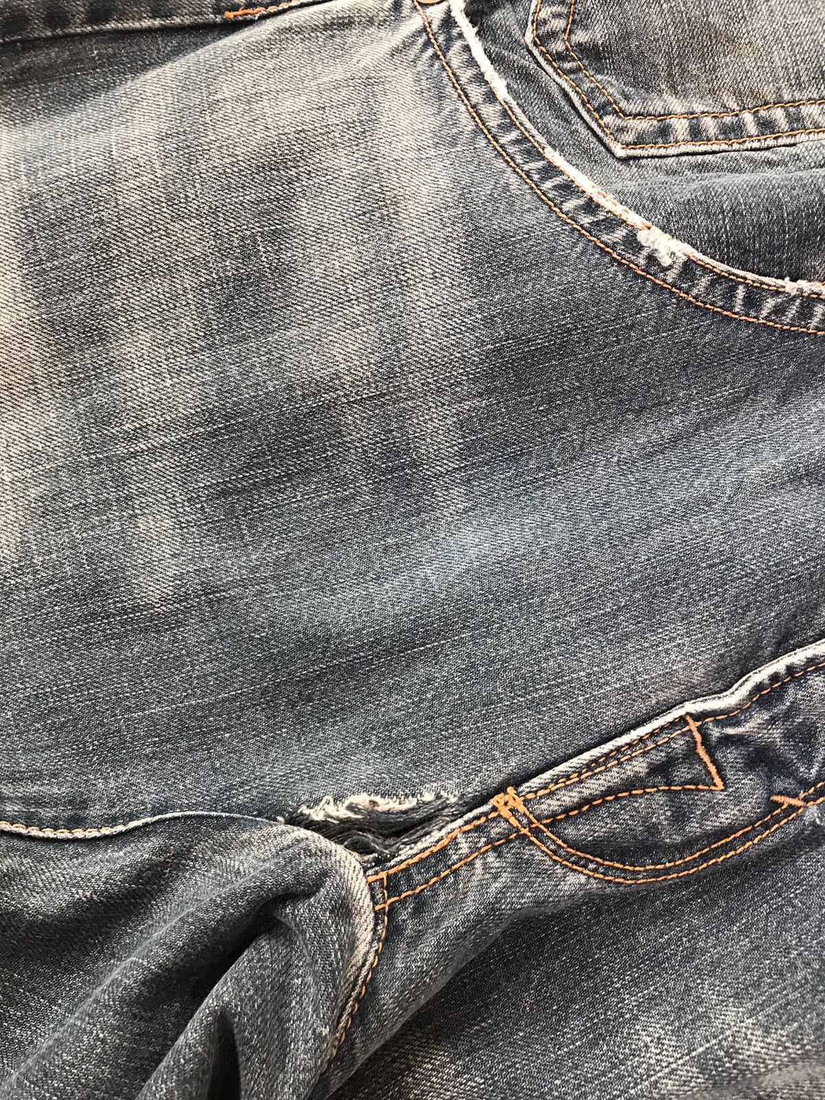 Levi's Vintage Levi’s buckle belt denim Size US 35 - 9 Thumbnail
