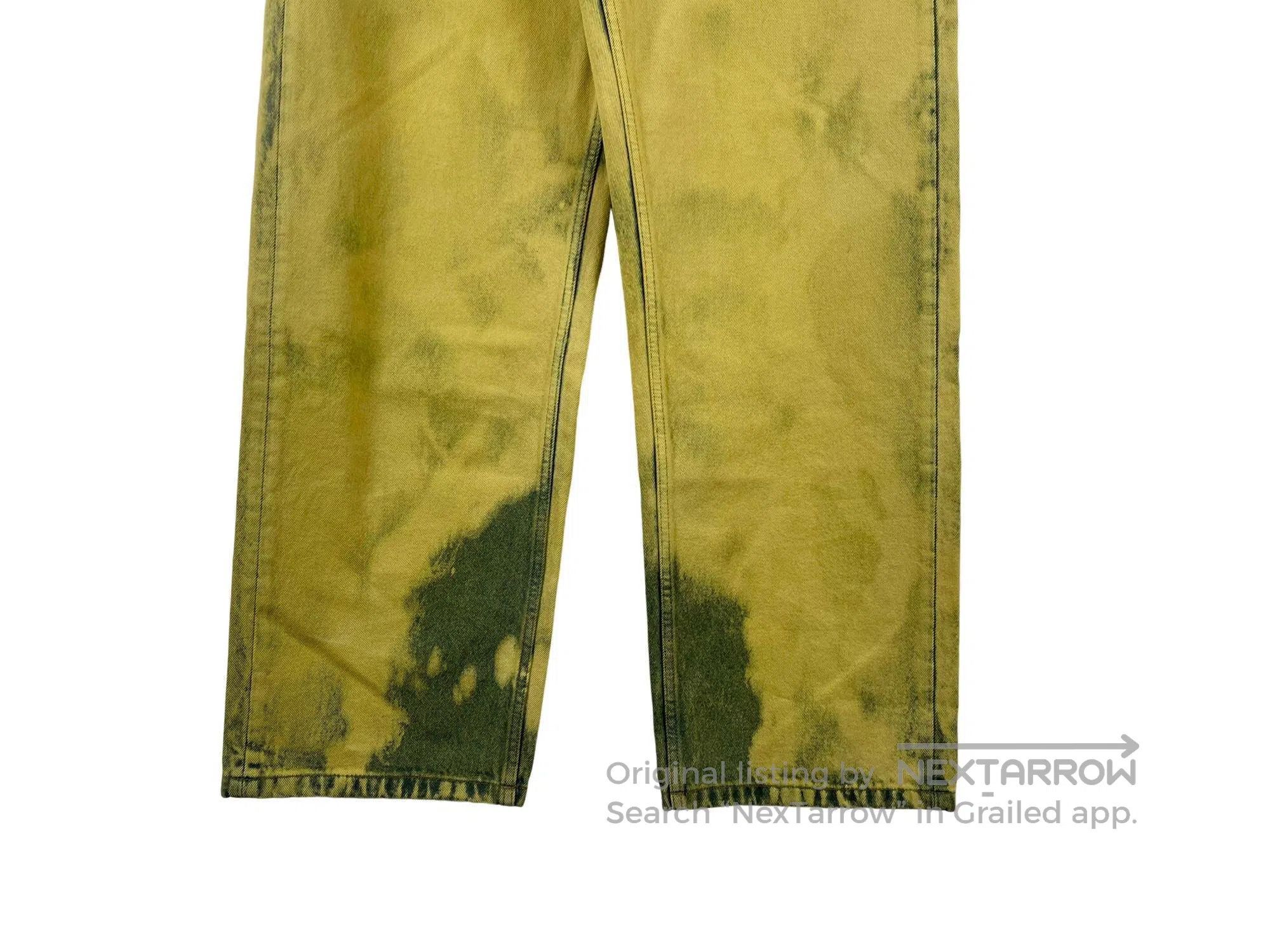 Dries Van Noten DRIES VAN NOTEN Tie-Dye Washed Denim Long Pants Size US 31 - 4 Thumbnail