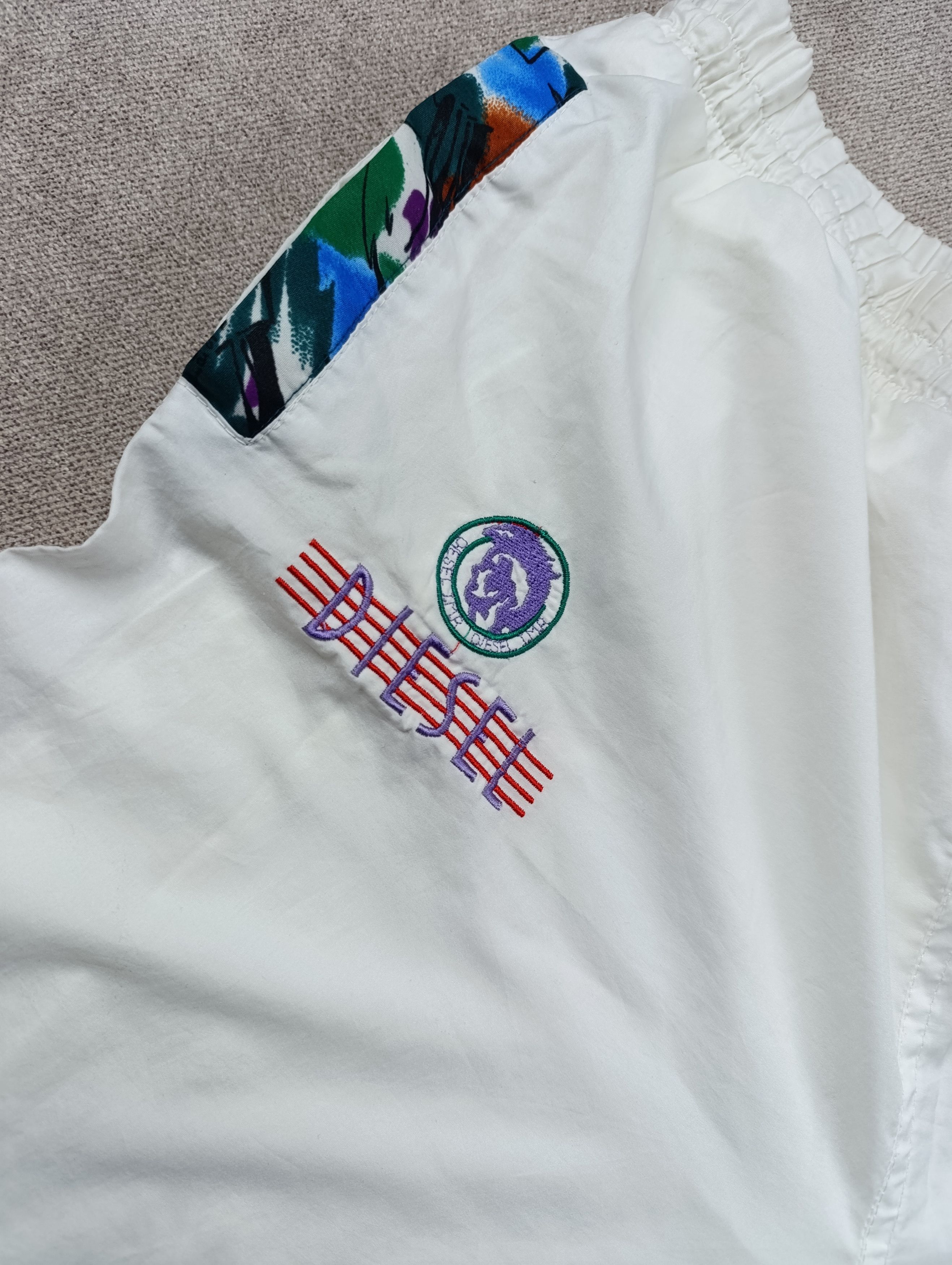 Diesel VINTAGE 90S DIESEL NYLON BOOTLEG TRACKSUIT Size US XL / EU 56 / 4 - 14 Thumbnail