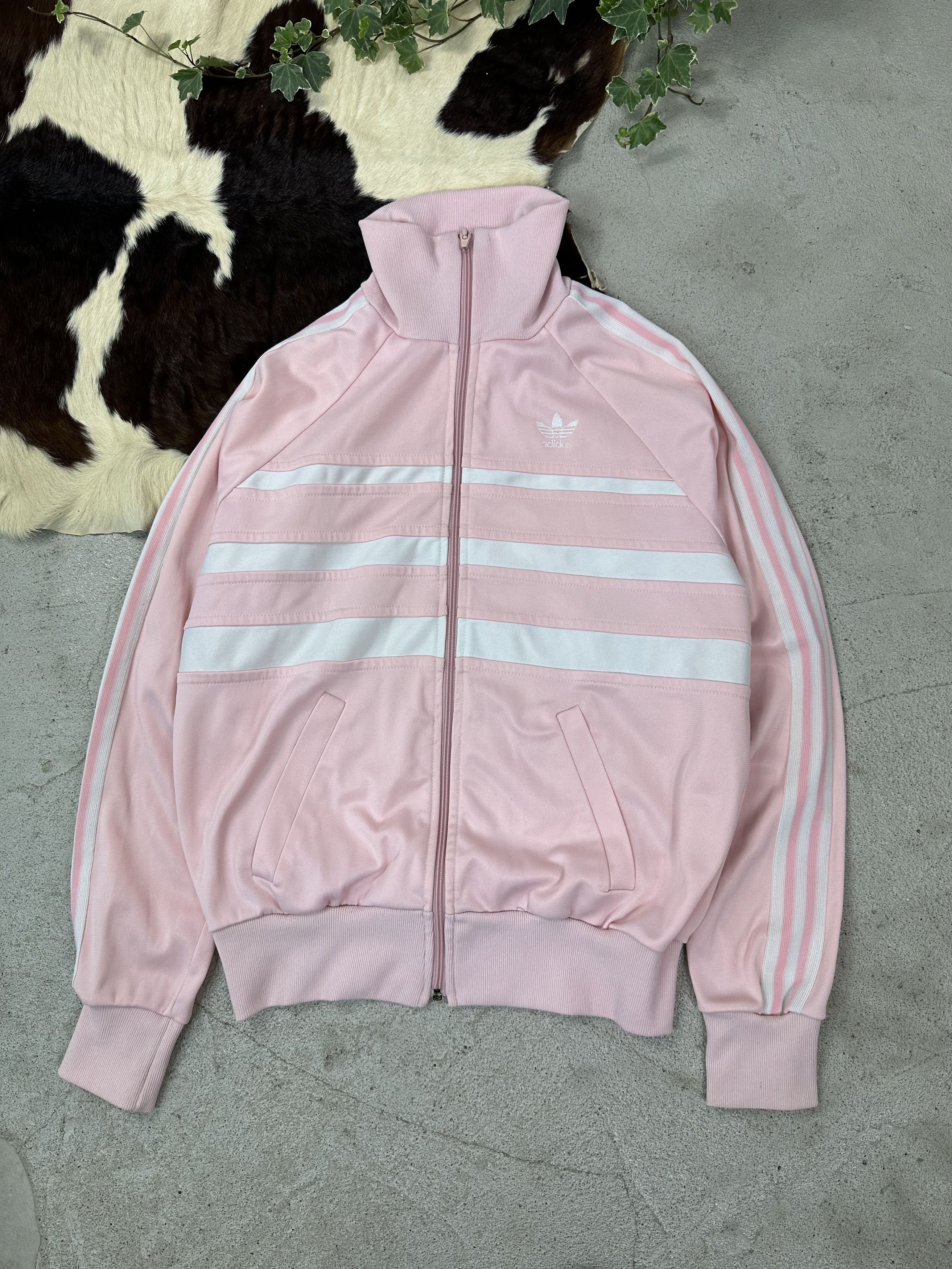 ADIDAS FIREBIRD TRACK JACKET TREFOIL LOGO VINTAGE 80s 