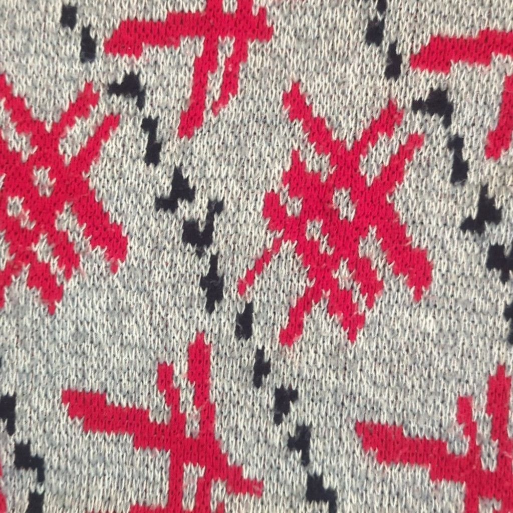 Vintage Vintage sweater 80s 90s Small Grey w red hashtag print Size US S / EU 44-46 / 1 - 5 Thumbnail