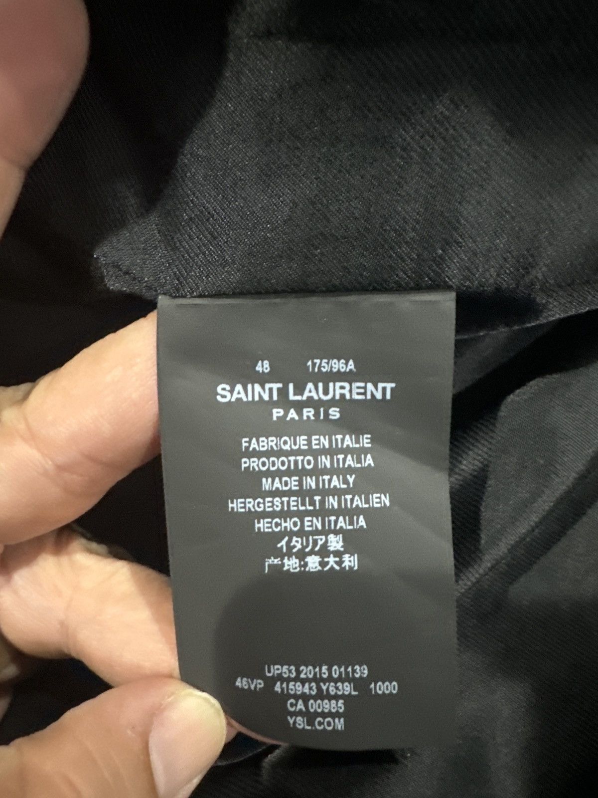 Yves Saint Laurent Saint Laurent STUD Teddy Jacket Runway Limited Size US M / EU 48-50 / 2 - 3 Thumbnail