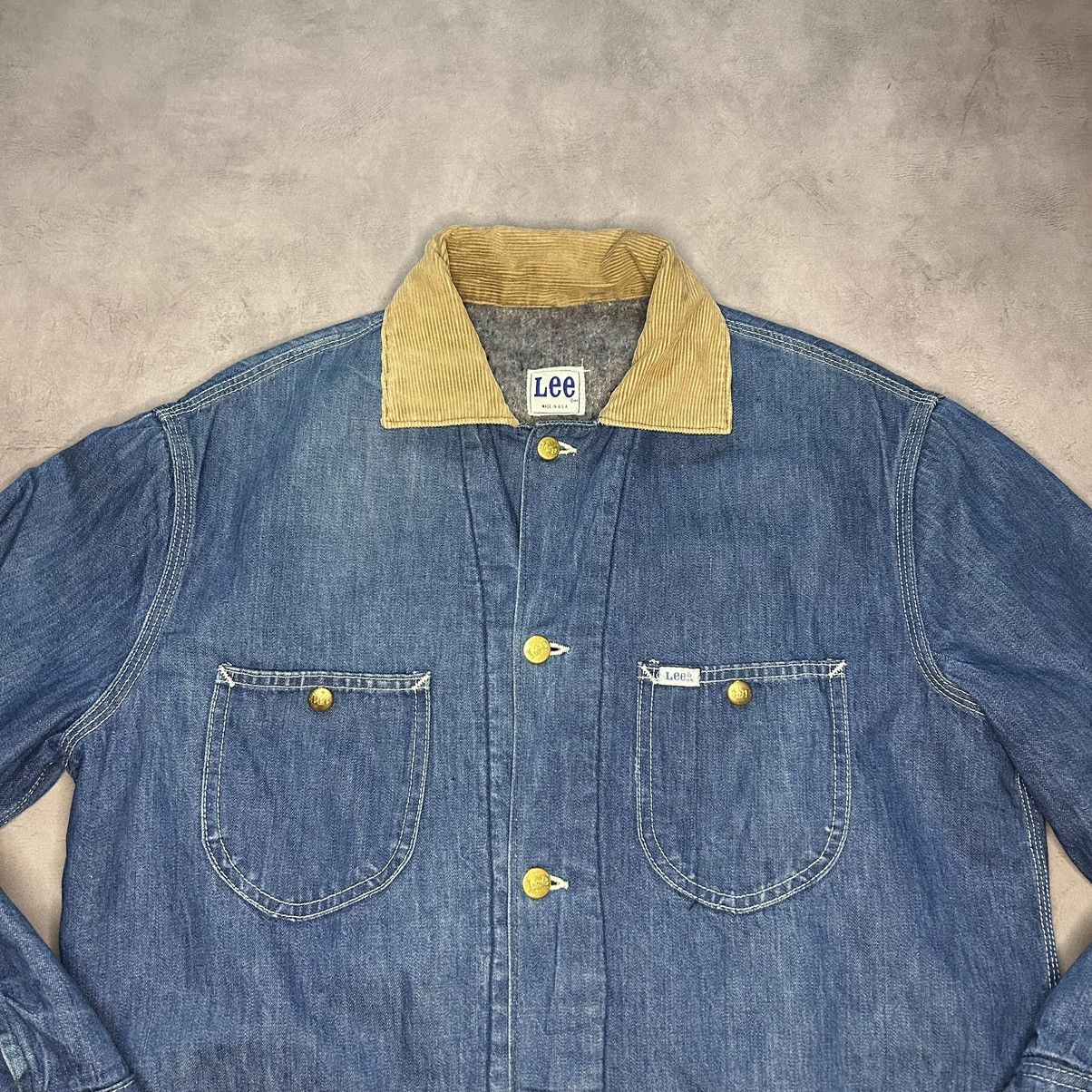 Lee Lee U.S.A Men’s Jacket Denim Vintage Navy Size:M Size US M / EU 48-50 / 2 - 5 Thumbnail