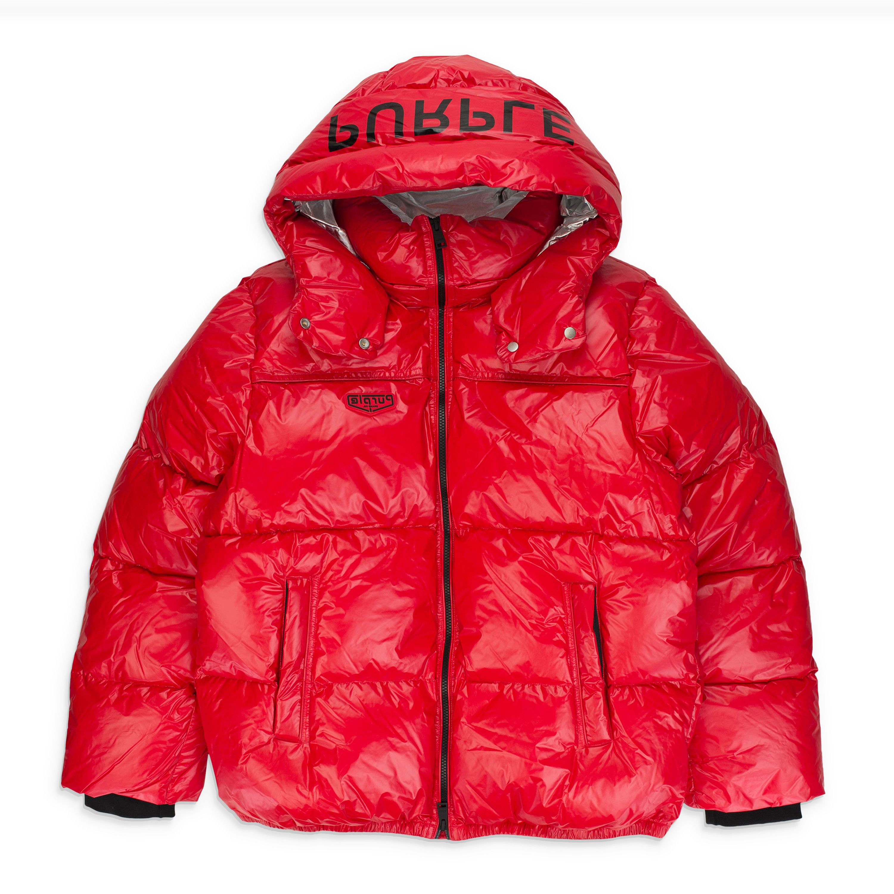 Purple Brand Nylon Puffer Jacket SIZE XS Size US XS / EU 42 / 0 - 1 Thumbnail