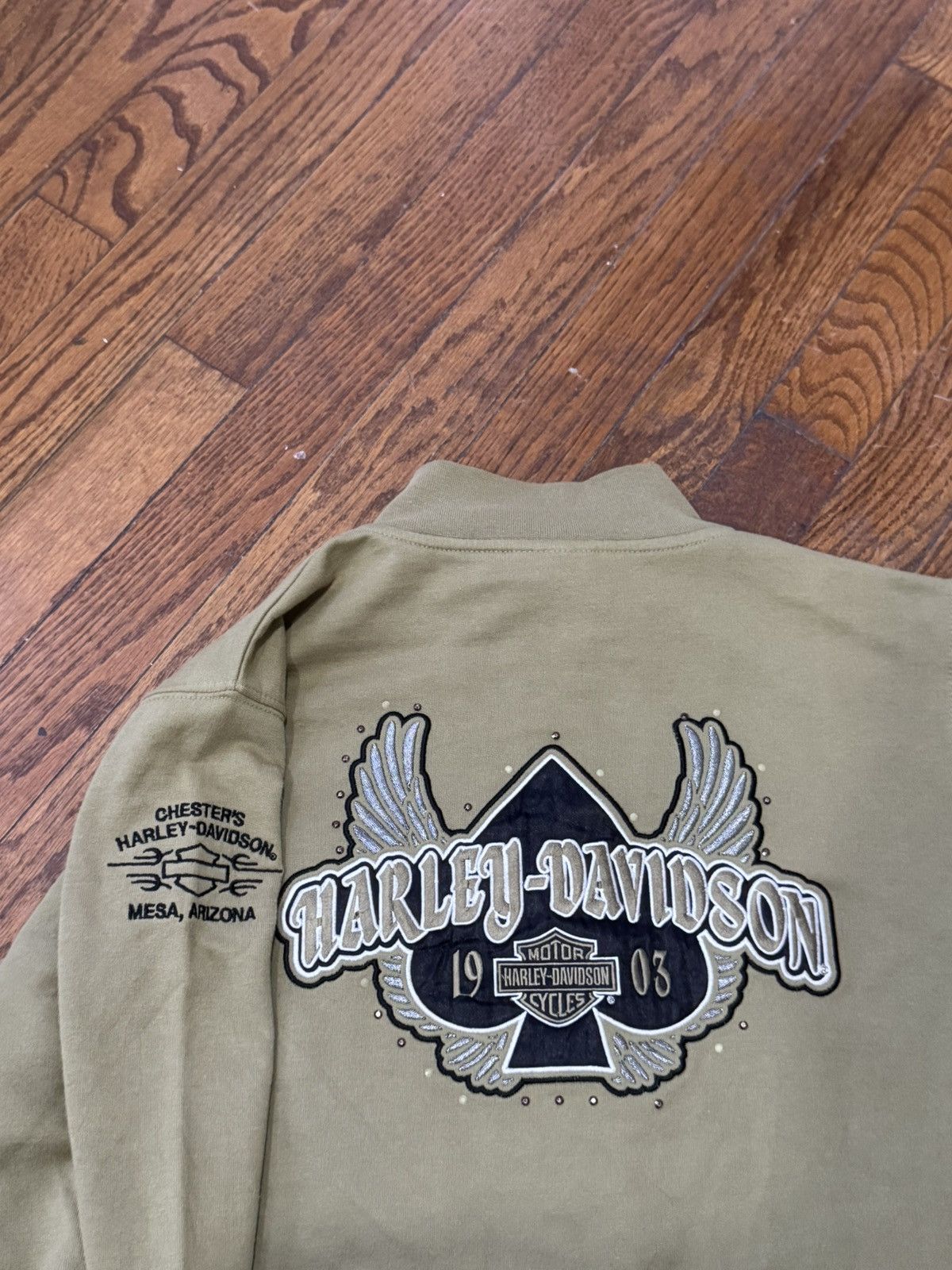 Harley Davidson Harley Davidson Chester’s Mesa Arizona zip up Size L / US 10 / IT 46 - 6 Thumbnail