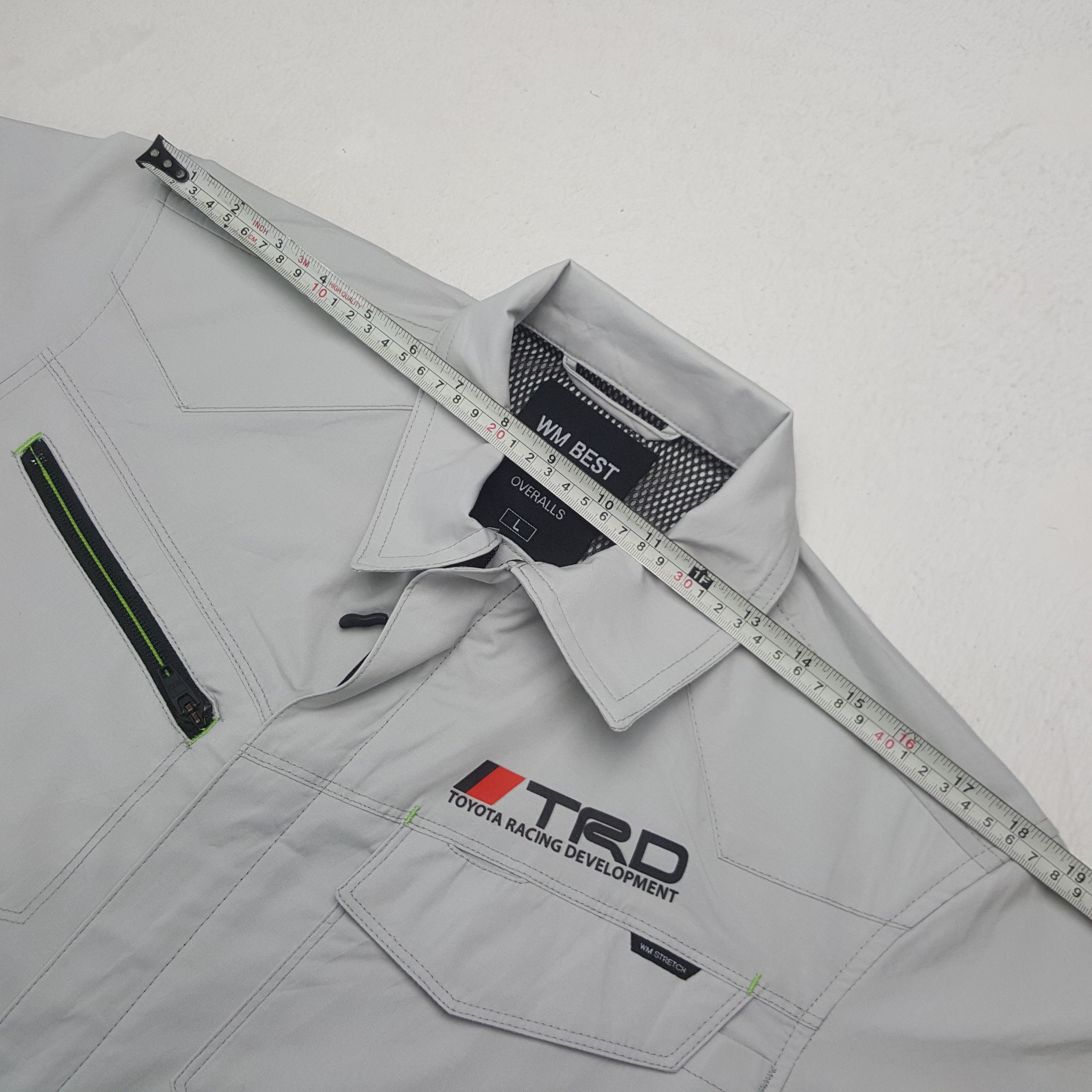 Sports Specialties × Vintage Vintage Toyota Racing TRD Custom Coverall Worker Jacket Size US M / EU 48-50 / 2 - 10 Thumbnail