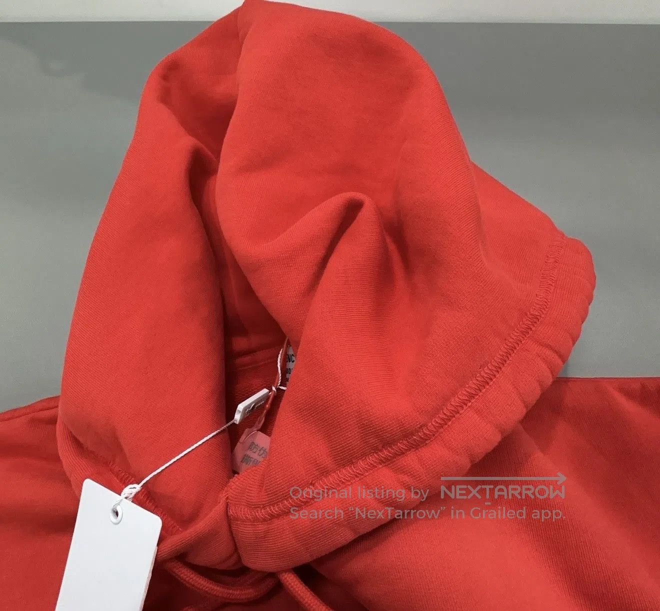 Balenciaga balenciaga red hoodie . Size L / US 10 / IT 46 - 8 Thumbnail