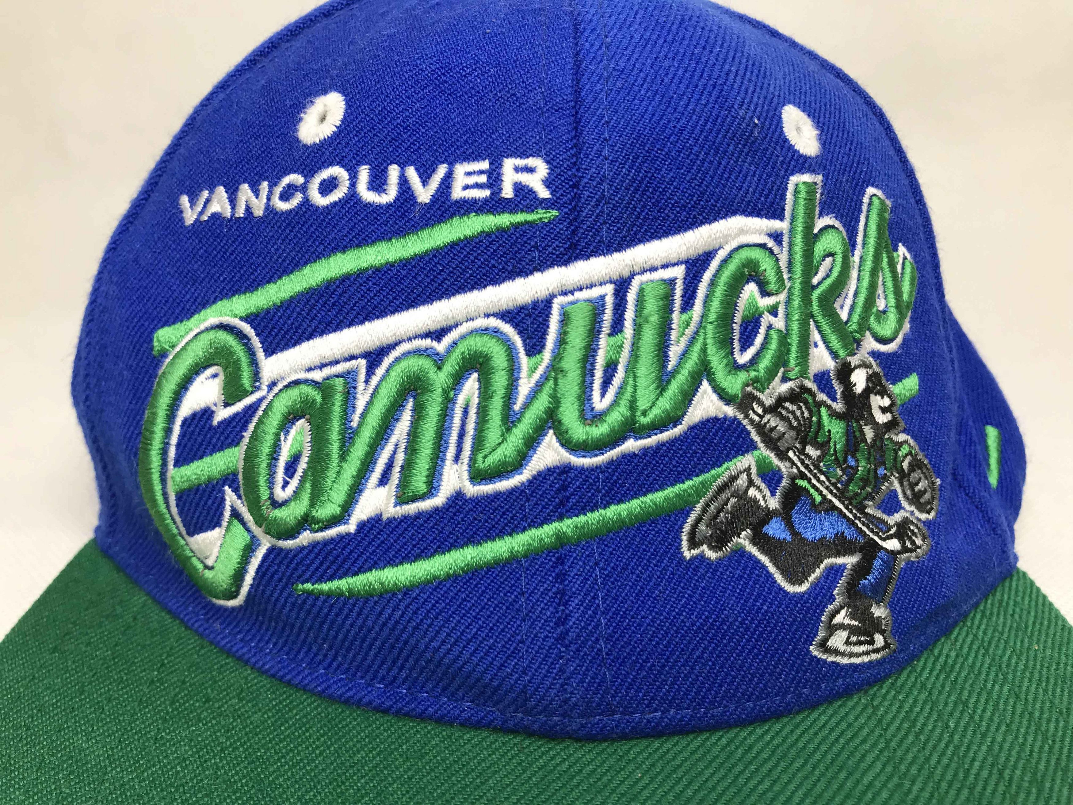 Zephyr Zephyr NHL Vancouver Canucks Hockey Snapback Cap Hat Size ONE SIZE - 2 Thumbnail