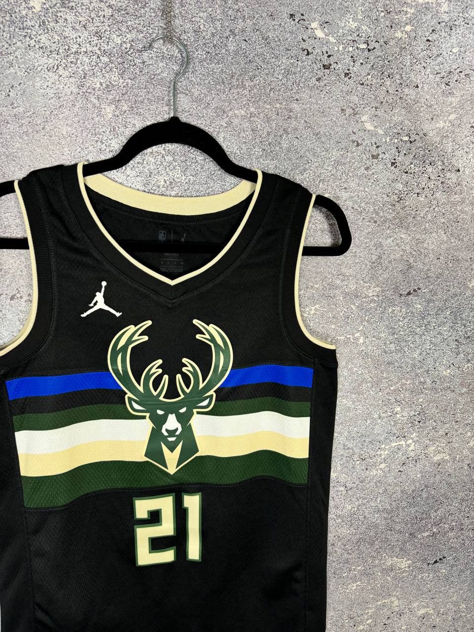 Jordan Brand × NBA HOLIDAY Bucks Giannis Antetokoumpo Swingman NBA Jersey Size US S / EU 44-46 / 1 - 4 Thumbnail