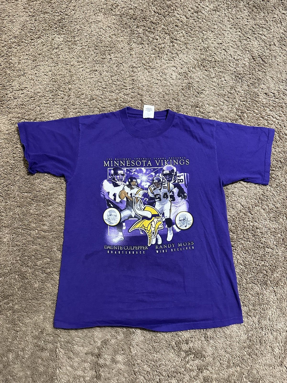 NFL × Vintage Vintage NFL Minnesota Vikings “Moss” shirt 00s size Large Size US L / EU 52-54 / 3 - 1 Thumbnail