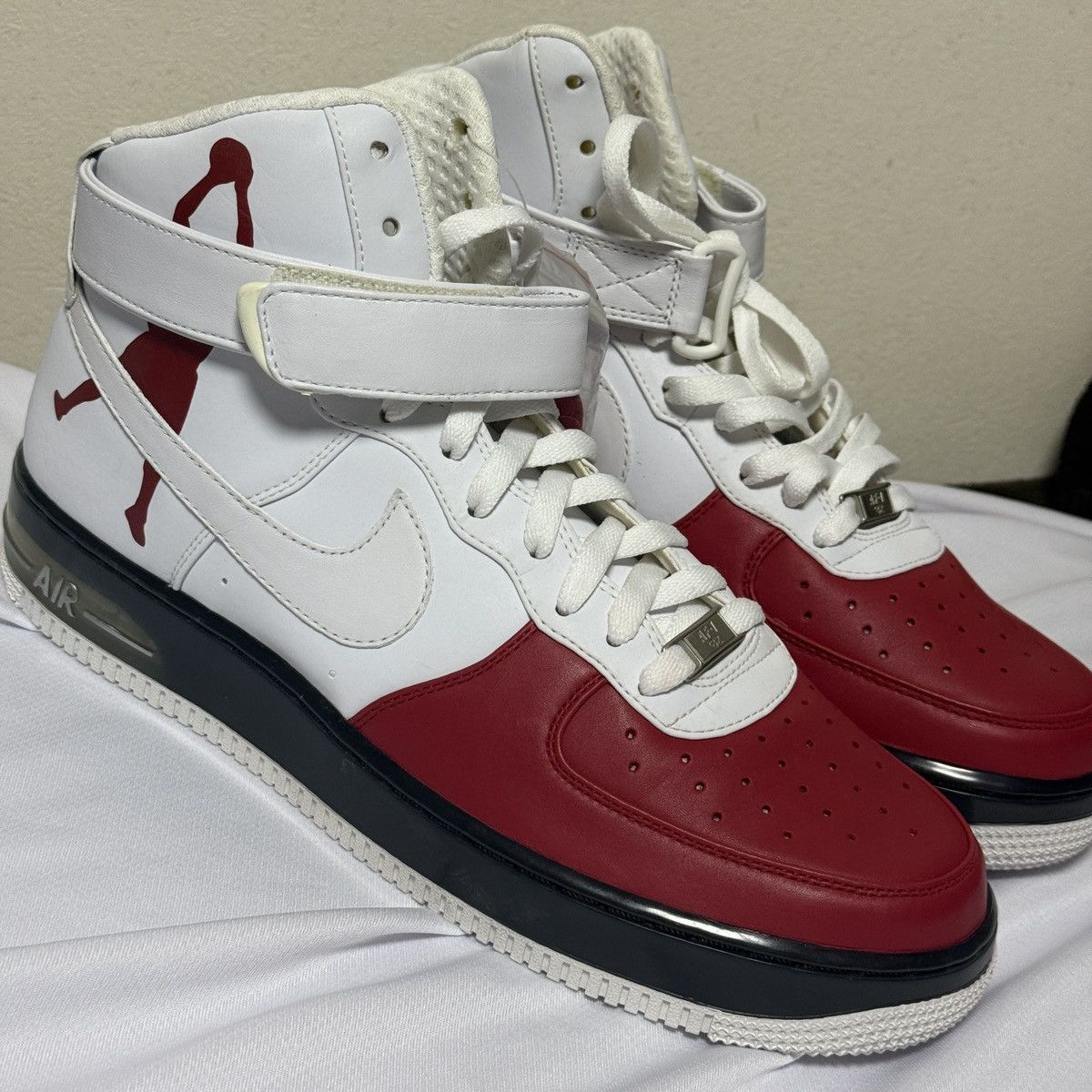Nike 2008 nike air force 1 high supreme rasheed wallace sheed Size US 10.5 / EU 43-44 - 3 Thumbnail