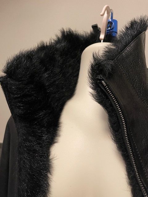 Inaisce Inaisce Leather Long Coat 100% Lambskin Long-Hair Shearling Size US XL / EU 56 / 4 - 4 Thumbnail