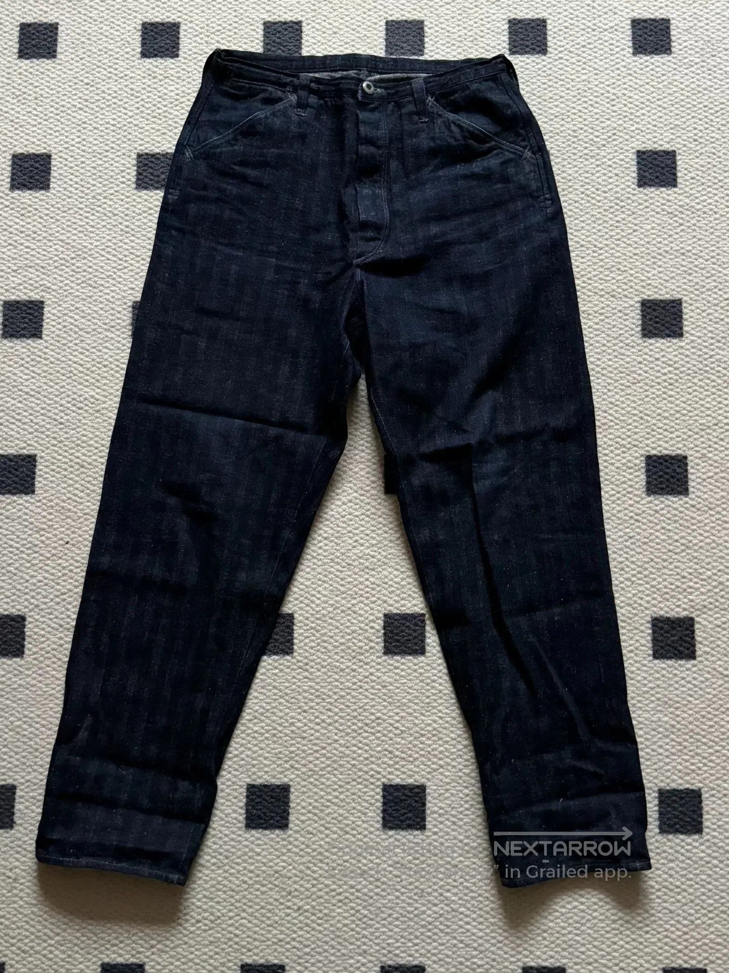 MotivMfg Motiv Mfg Indigo Dyed Pants. Size US 38 / EU 54 - 1 Thumbnail