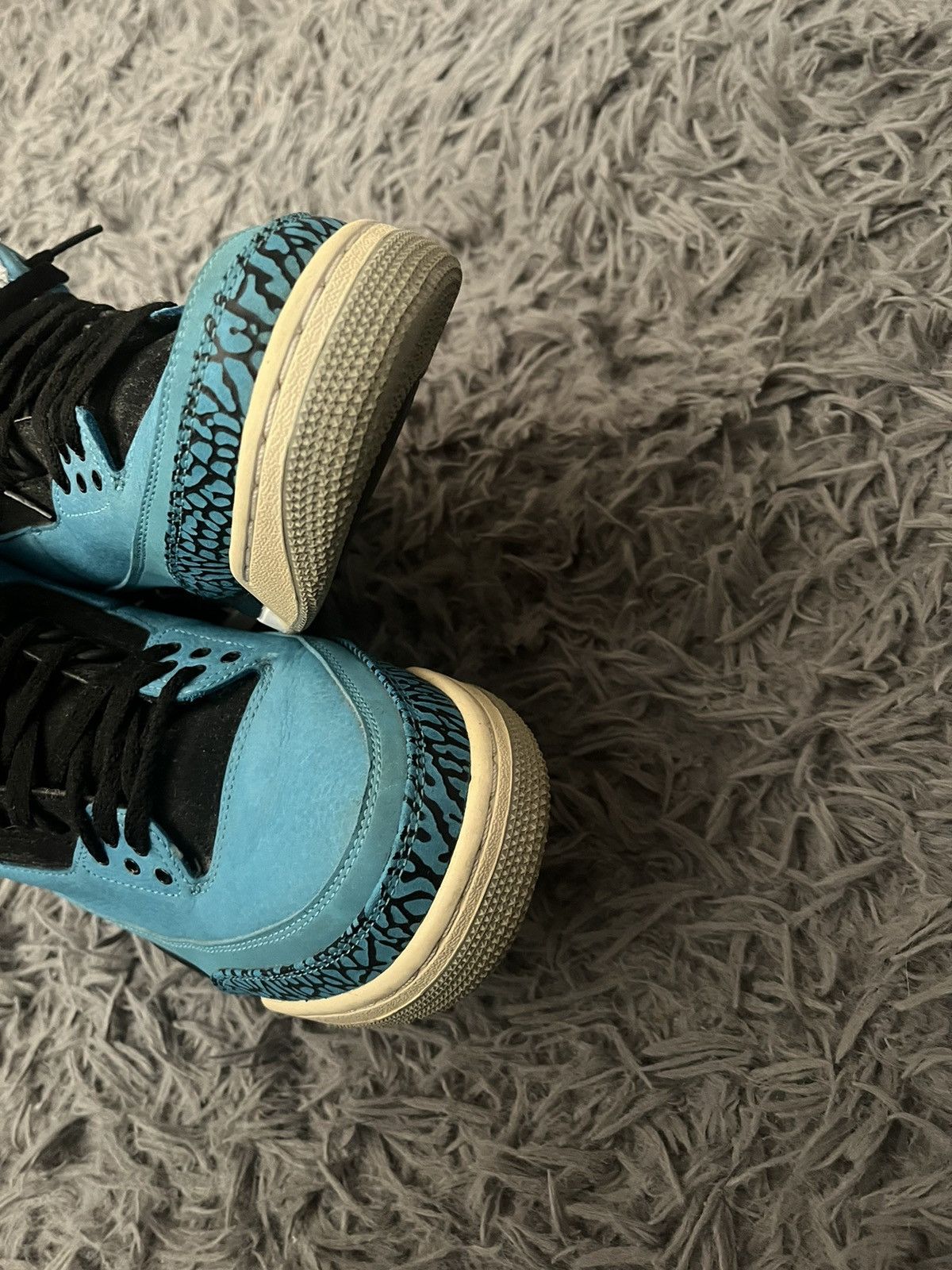 Jordan Brand Power Blue Jordan 3s Size 9.5 2014 Size US 9.5 / EU 42-43 - 10 Thumbnail
