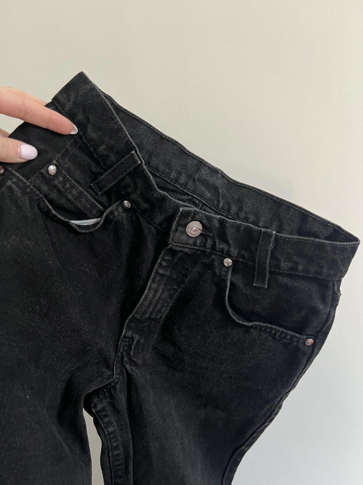 Levi's Vintage 1992 Levi’s Black Women's Straight Leg Jeans Size 25" / US 0 / IT 36 - 2 Thumbnail