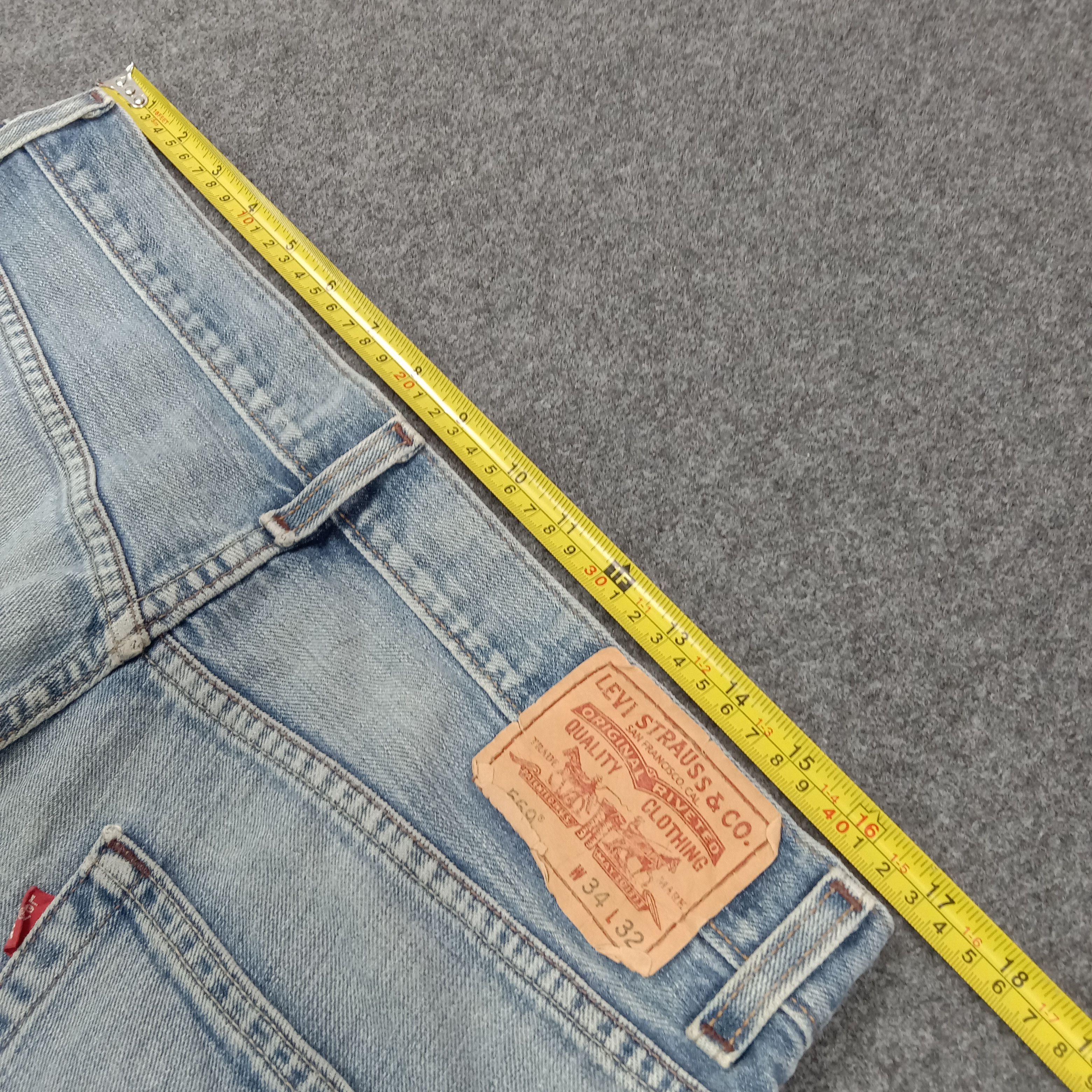 Levi's Levi's 569 Loose Fit American Distressed Denim Jeans C280N18 Size US 34 / EU 50 - 9 Thumbnail