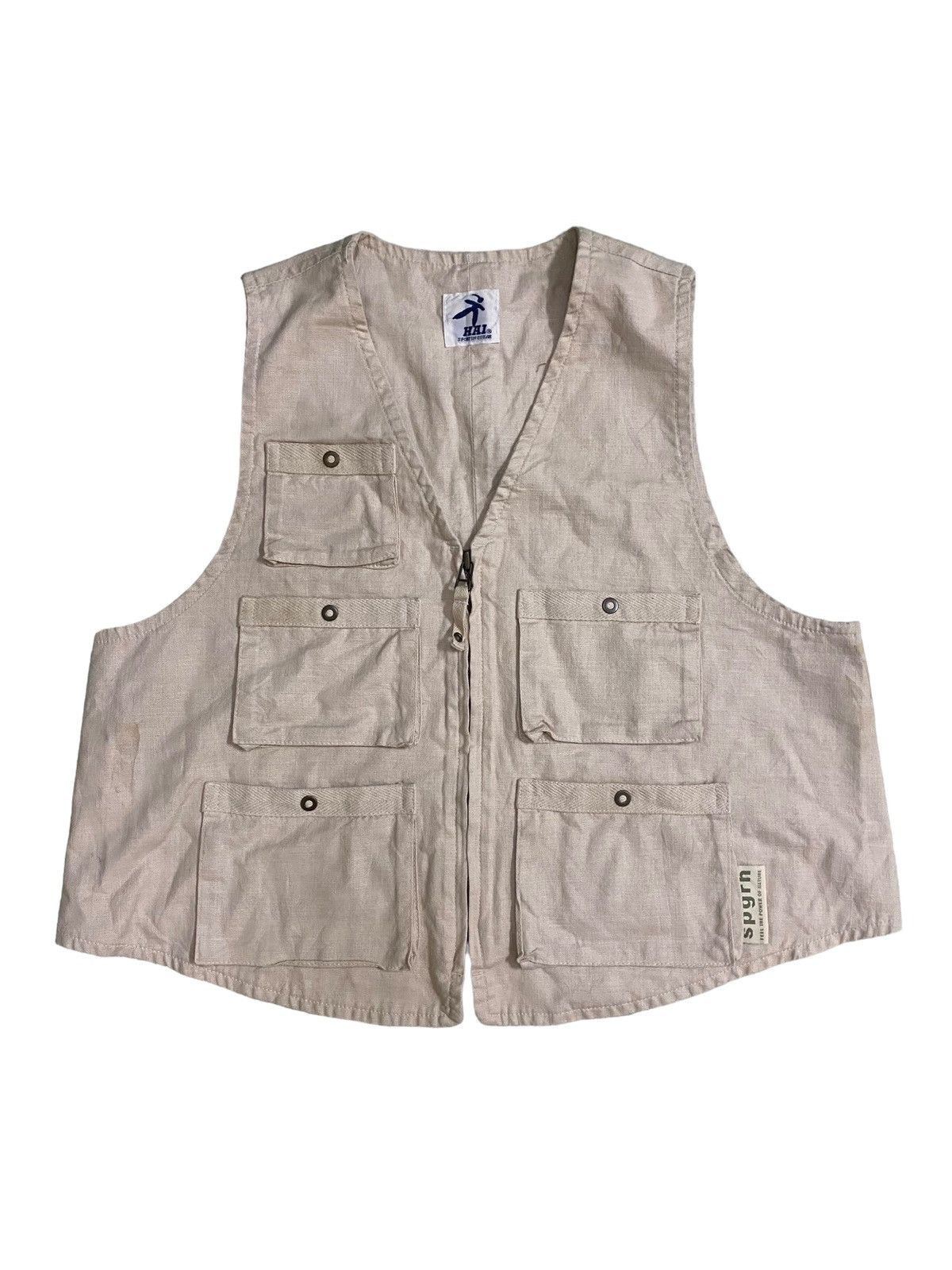 Issey Miyake 💥Vtg Issey Miyake Hai Sporting Gear 3D Vest Jacket Size US S / EU 44-46 / 1 - 1 Thumbnail
