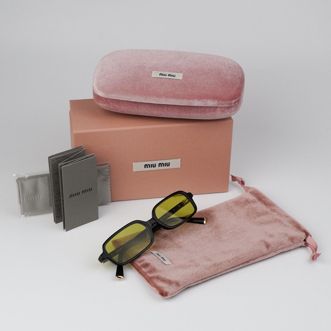 Miu Miu NEW Miu Miu MU11ZSF 16K07O REGARD Unisex Sunglasses Size ONE SIZE - 9 Thumbnail