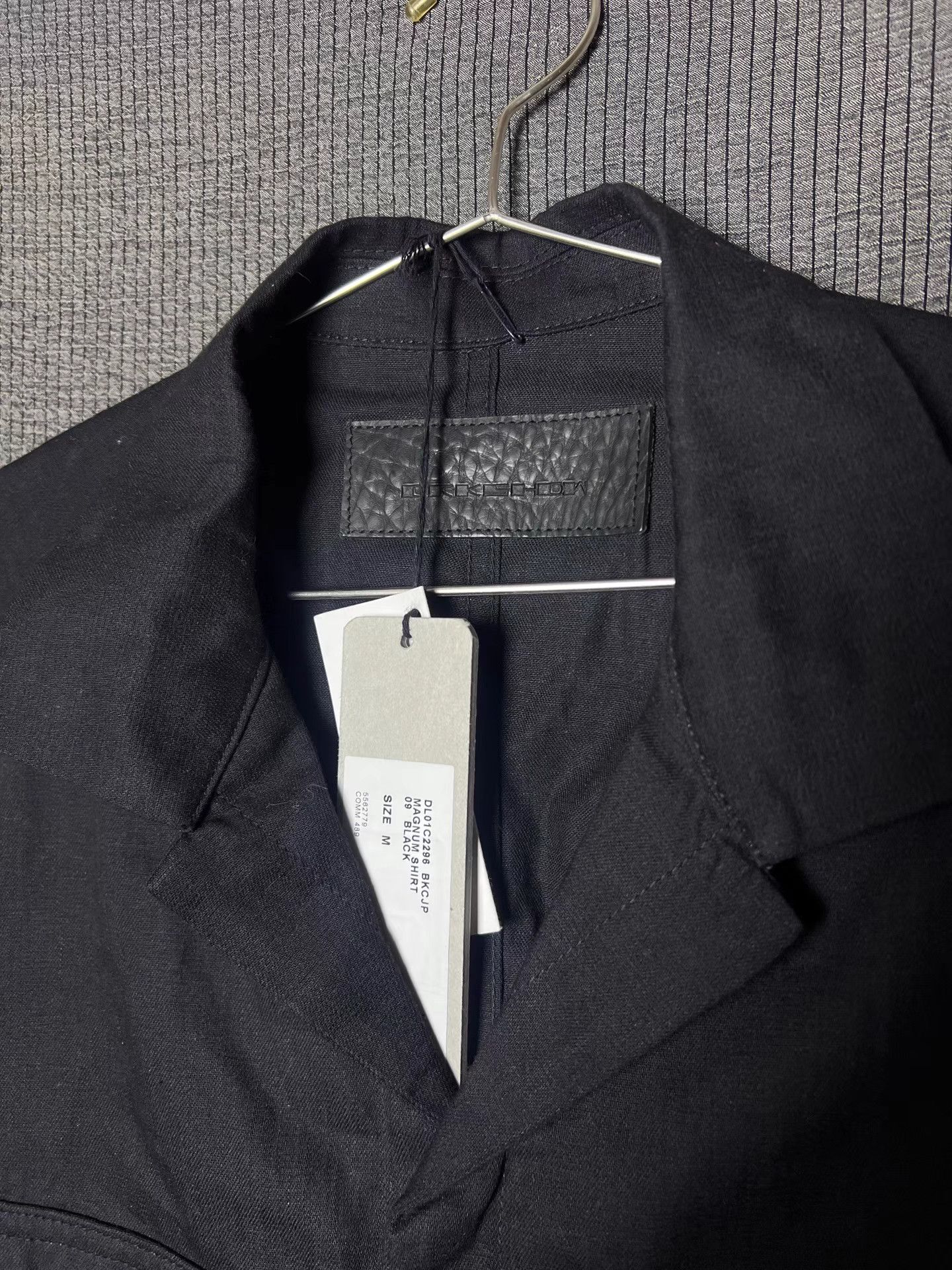 Rick Owens Rick Owens 22SS Magnum Shirt cotton short-sleeve shirt Size US M / EU 48-50 / 2 - 3 Thumbnail